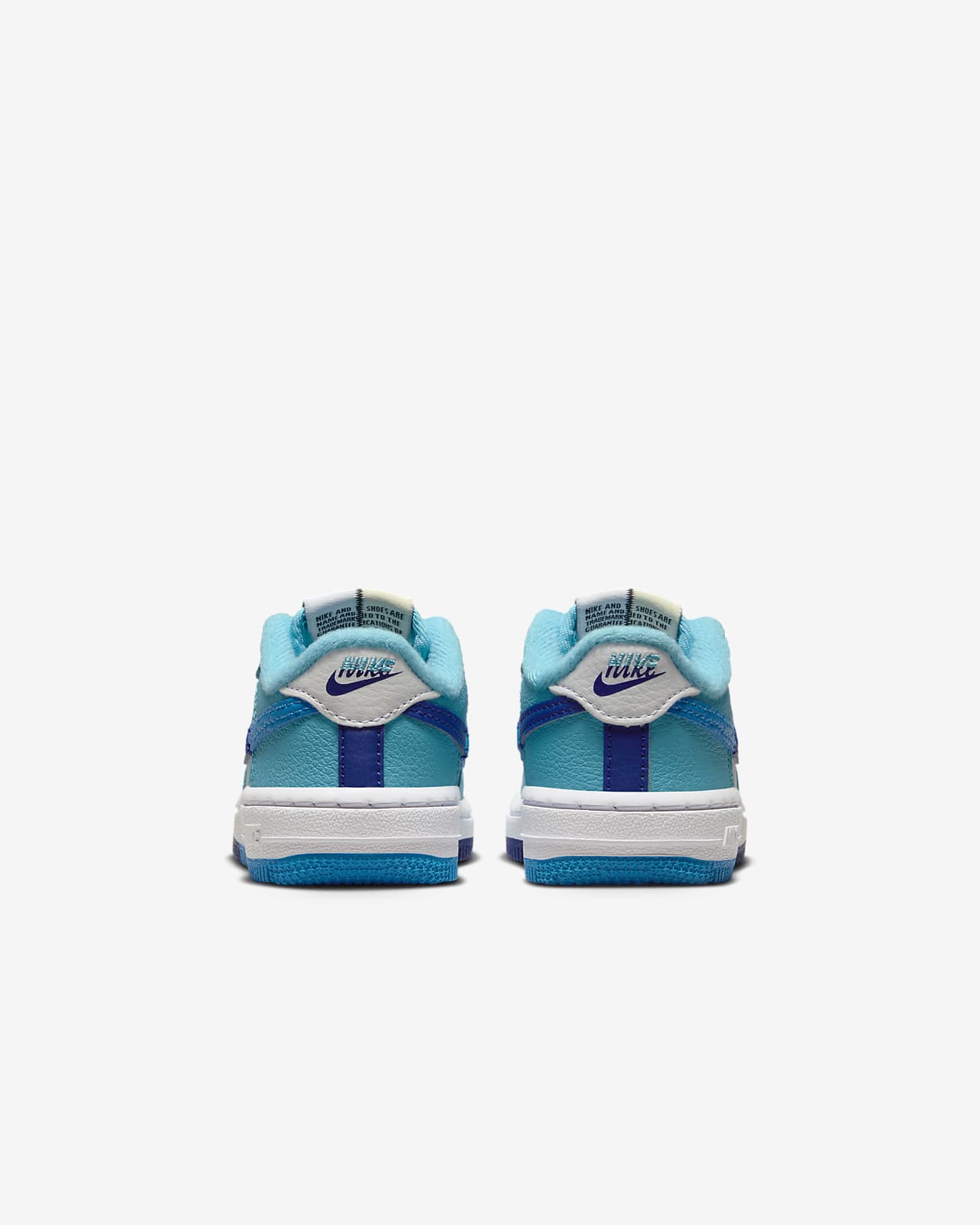 Nike Boys Force 1 LV8 2 - Boys' Toddler Basketball Shoes Light Photo Blue/White Size 5.0