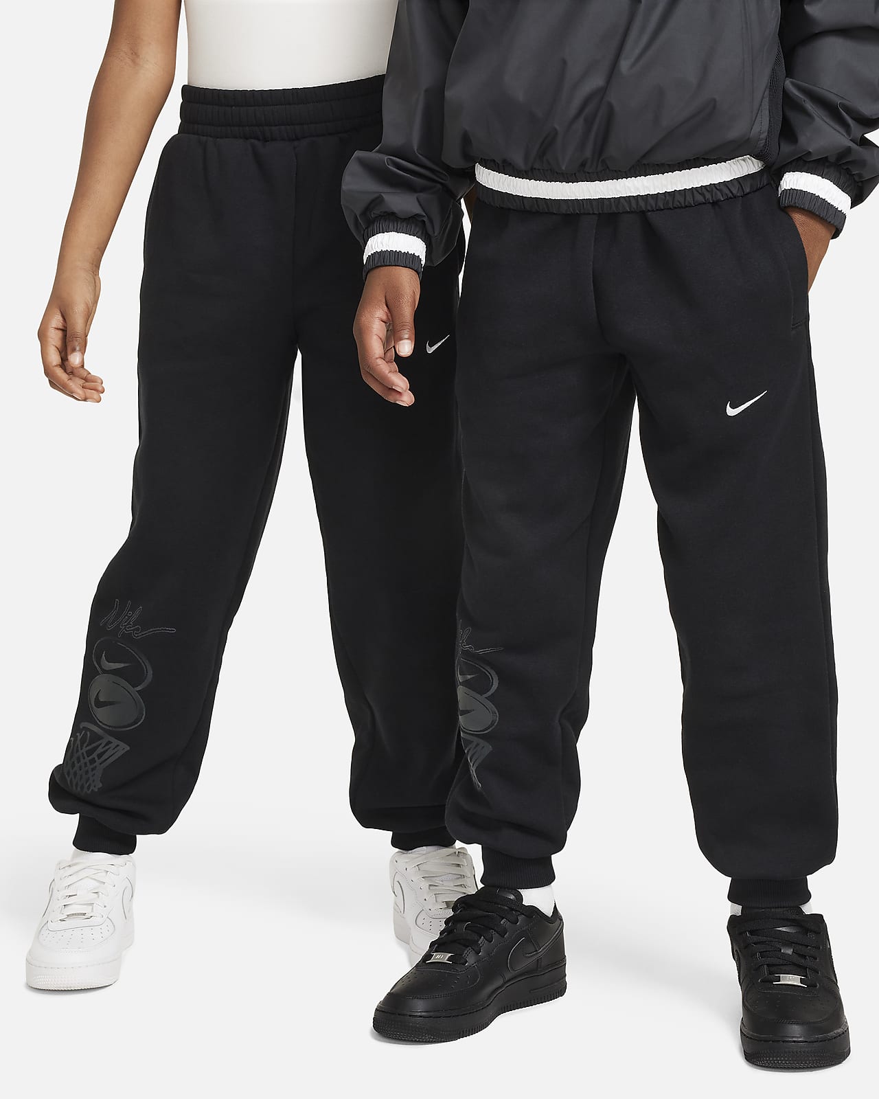 Nike Culture of Basketball-fleecebukser til større børn
