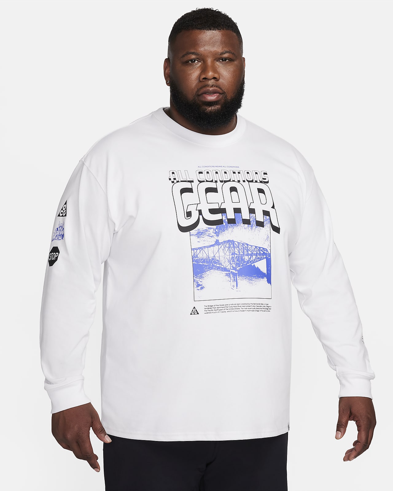 Nike ACG Long-Sleeve T-Shirt (Summit White)