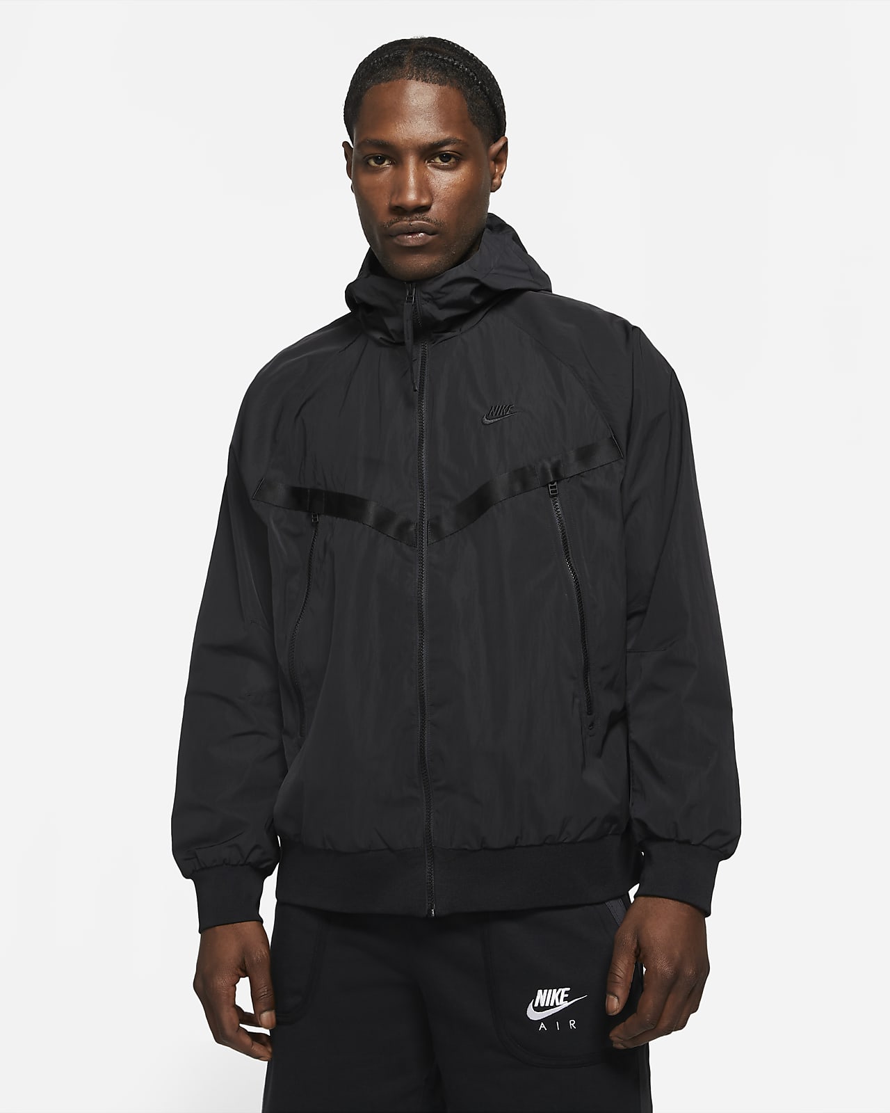 nike sportswear windrunner hooded jacket