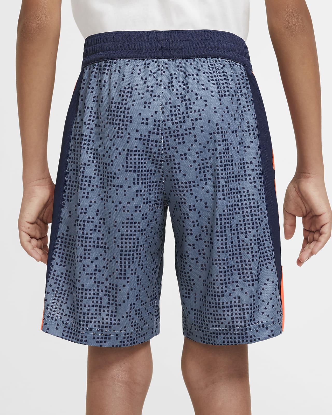 boys navy nike shorts