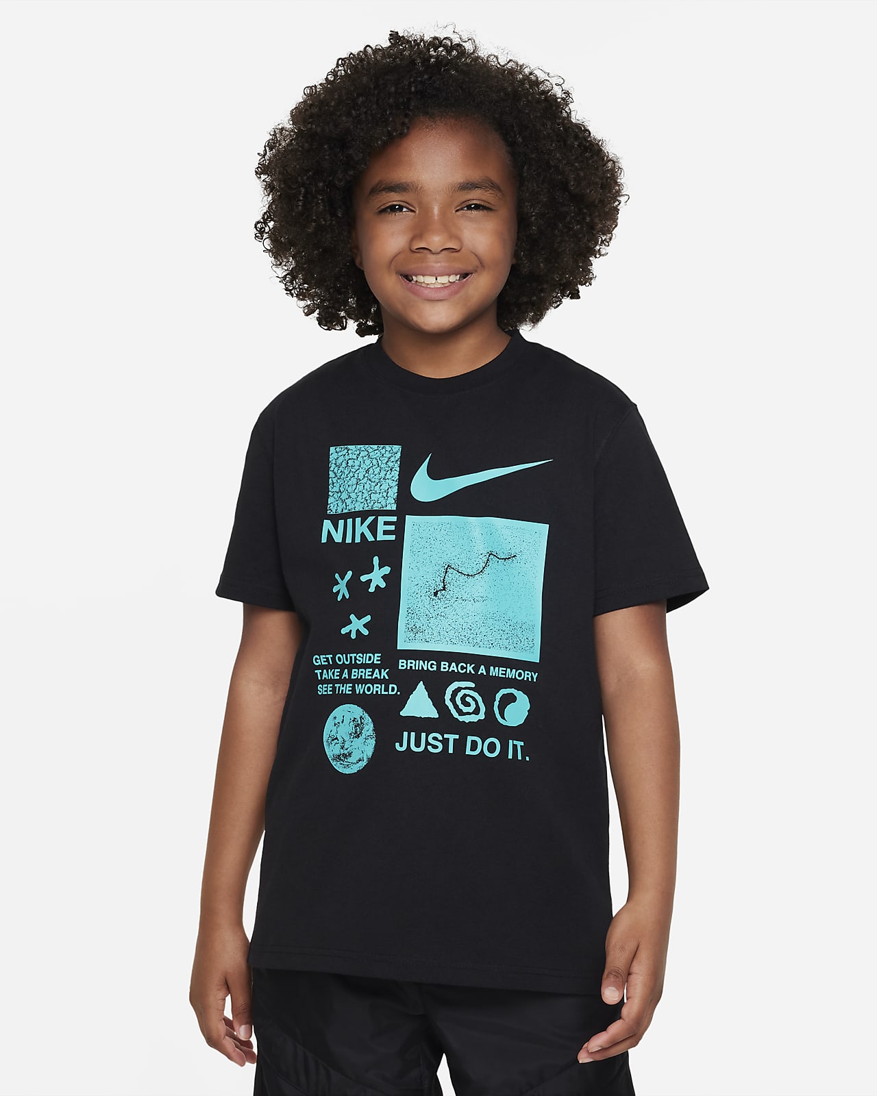 Nike Sportswear Big Kids' T-Shirt.