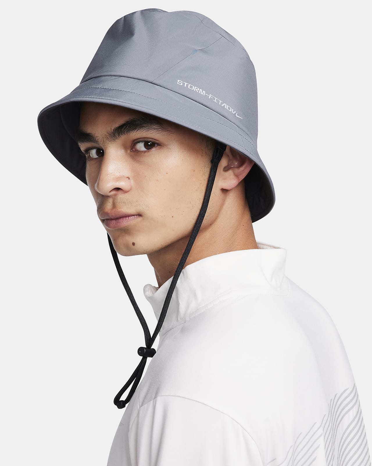 Nike Unisex Dri-FIT Apex Bucket Hat in White