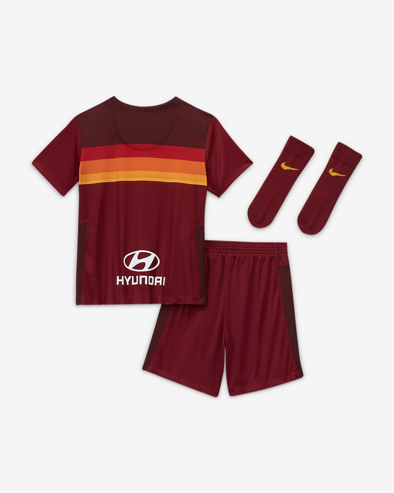 A S Roma 2020 21 Home Fussballtrikot Set Fur Babys Und Kleinkinder Nike Ch