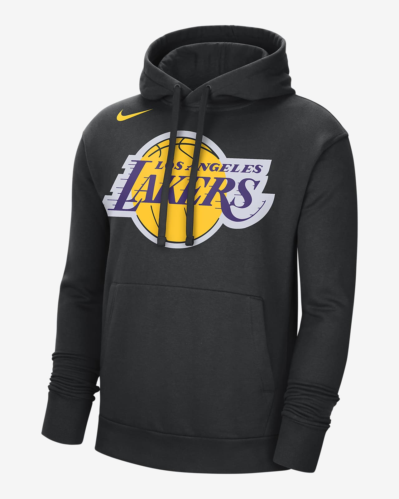 Los Angeles Lakers Nike NBA-fleecehoodie voor heren