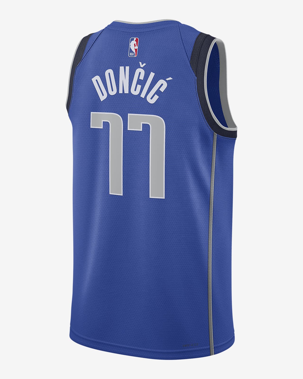 Dallas Mavericks Icon Dri-FIT NBA Swingman-trøje. Nike