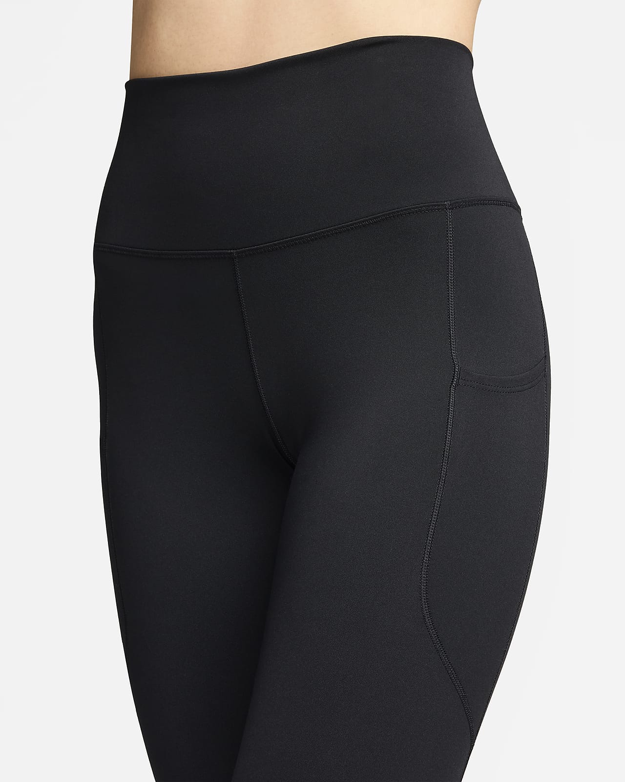 Nike Pro Women's High-Waisted 7/8 Leggings with Pockets Small at   Women's Clothing store