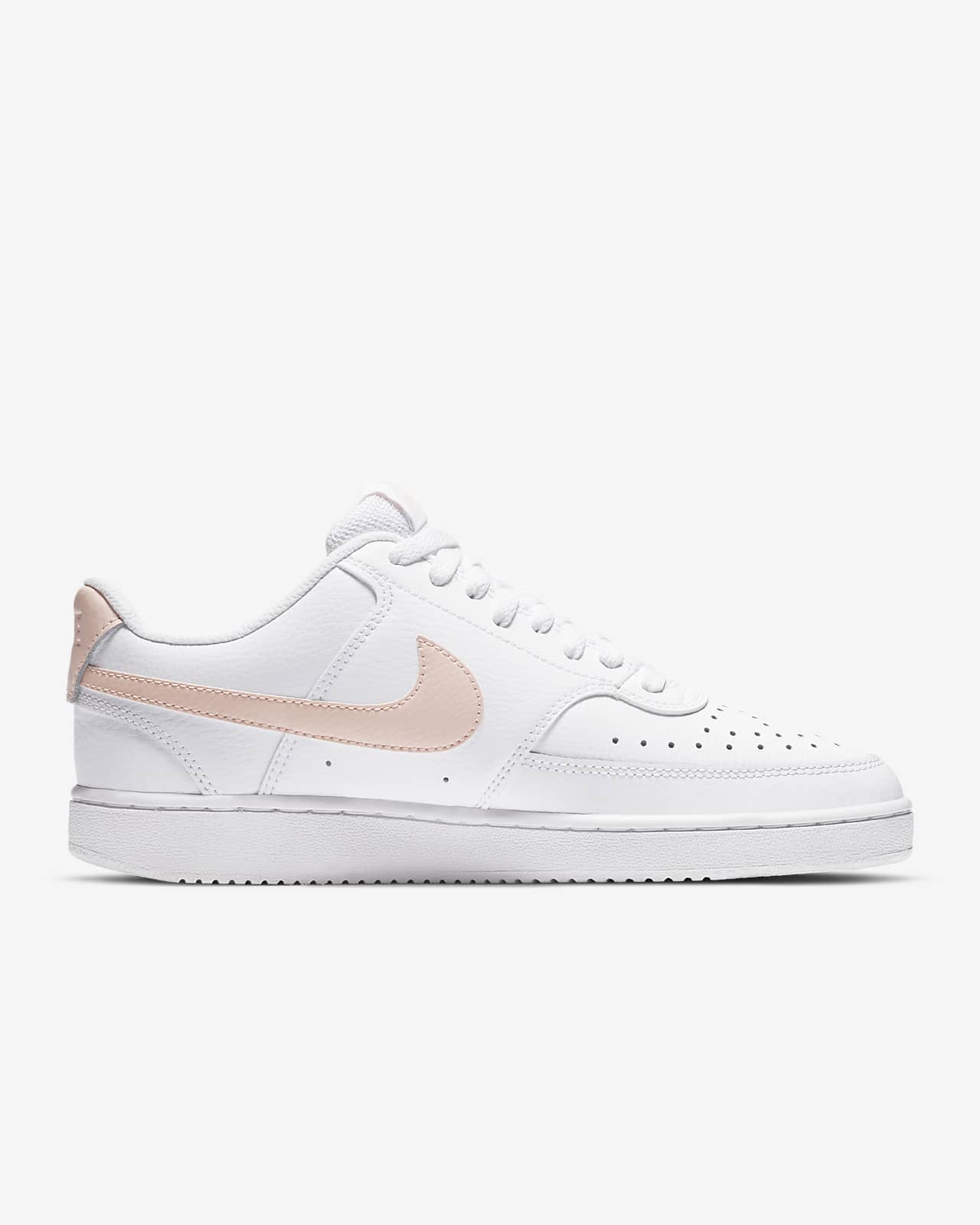 women's nike court vision low white