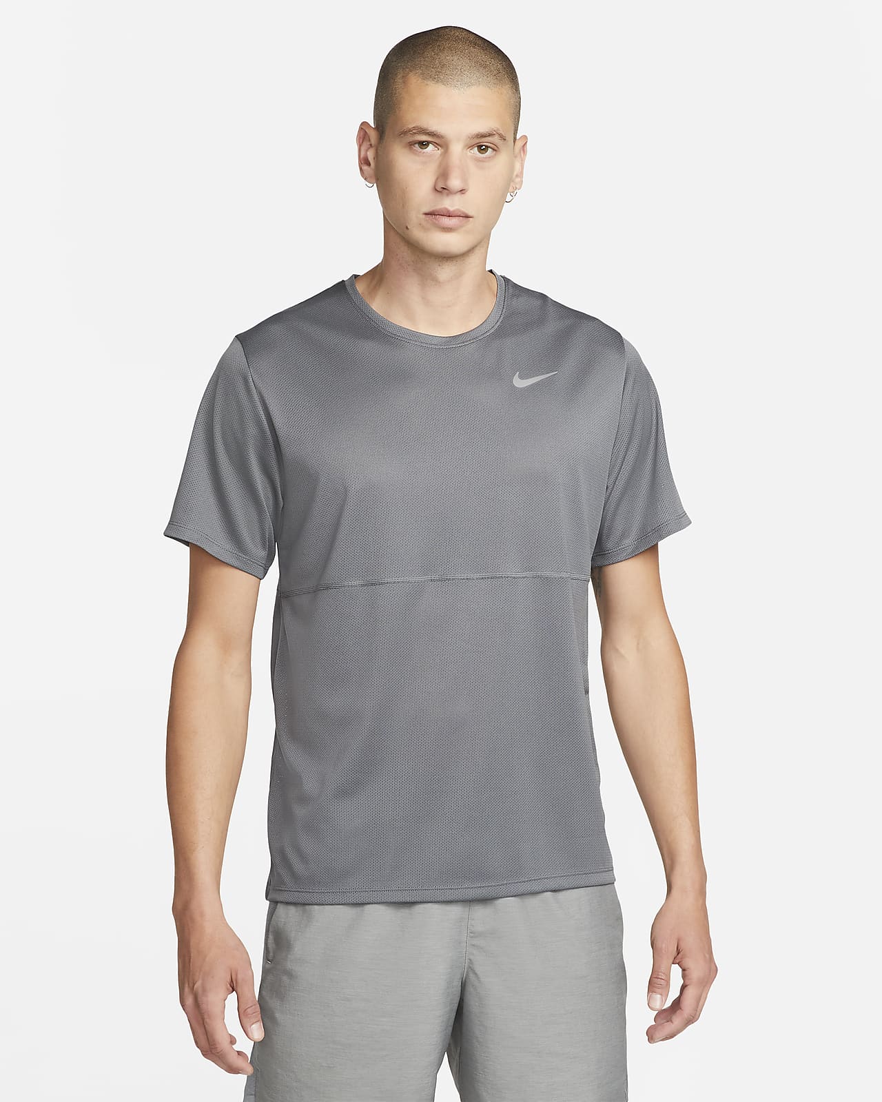 Peave Superficial Visión general Nike Breathe Camiseta de running - Hombre. Nike ES