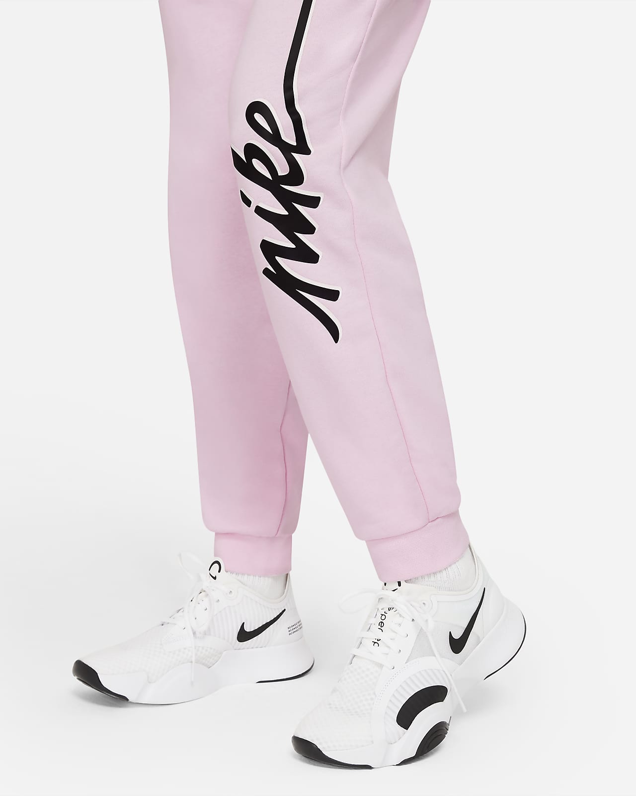 pink nike pants womens