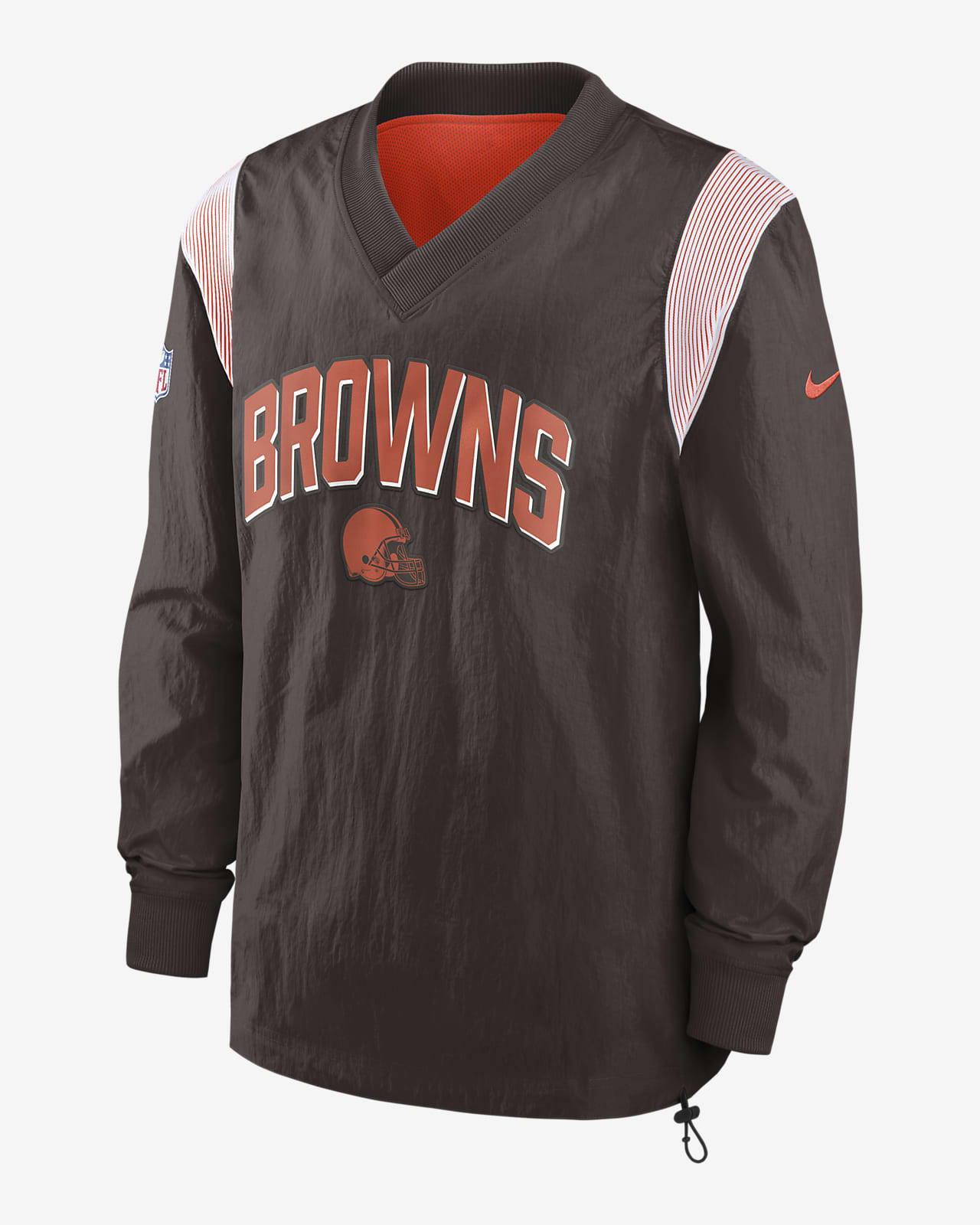 Nike Athletic Stack (NFL Cleveland Browns) Men's Pullover Jacket.