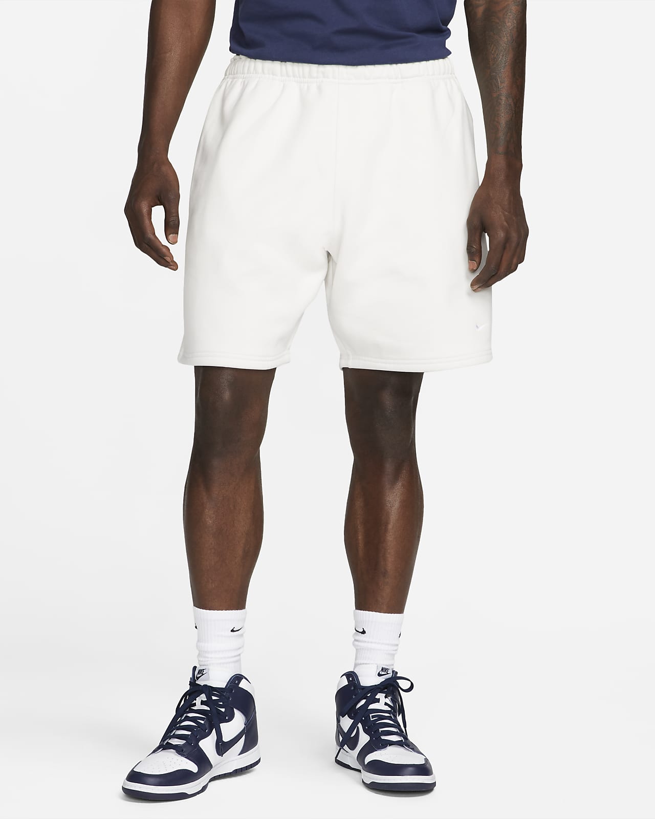 Nike Solo Swoosh Fleece Shorts. Nike LU