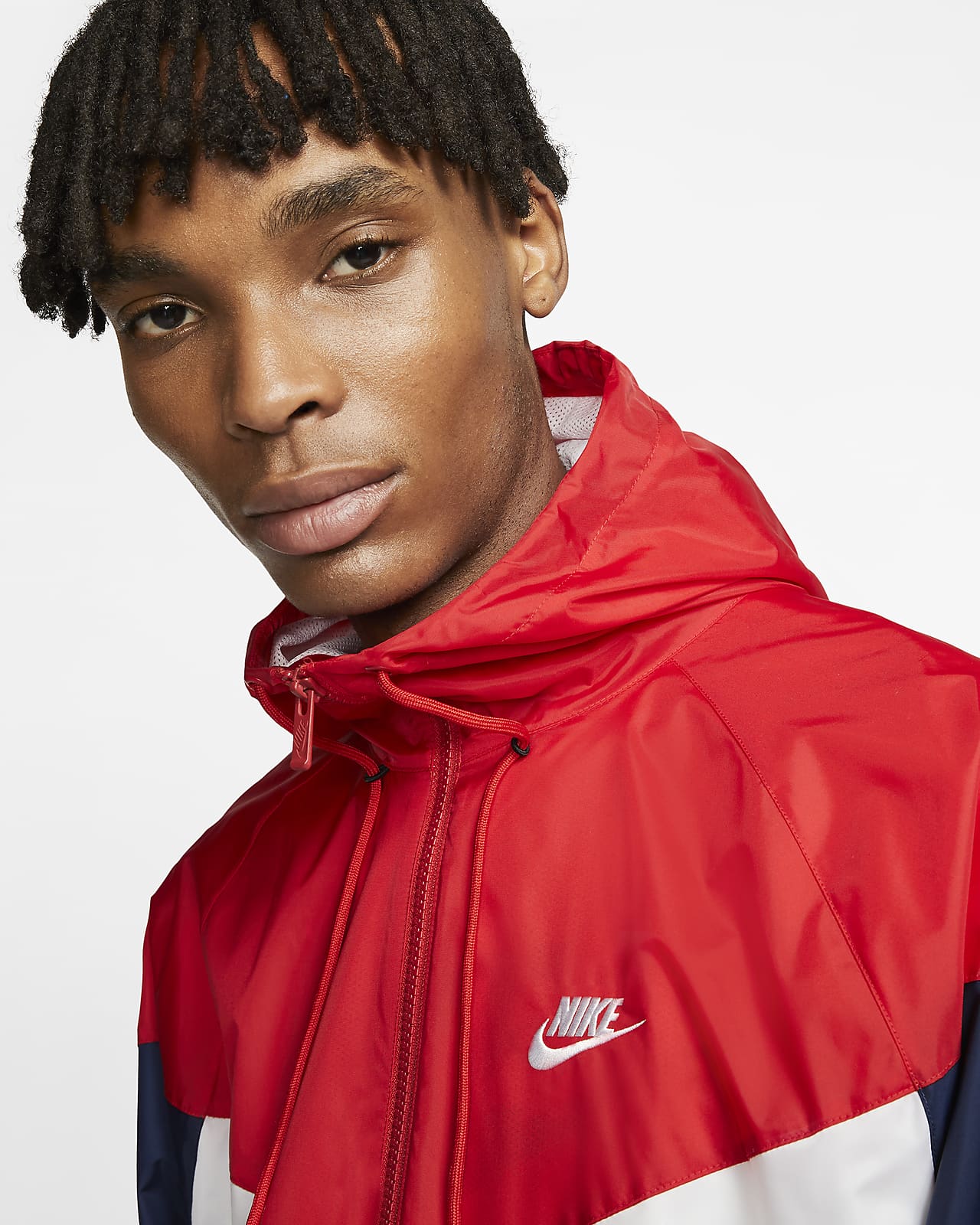 nike windrunner university red