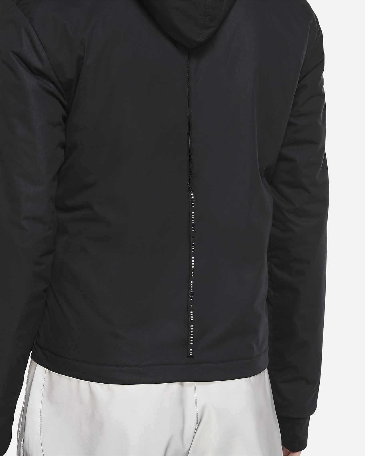 nike running fleece jacket