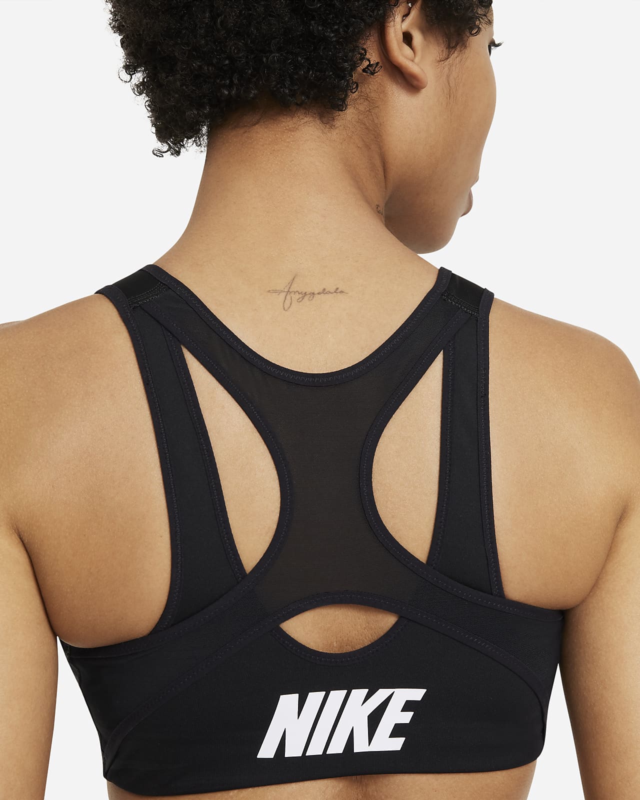 Nike Dri-FIT Shape Women's High-Support Padded Zip-Front Sports CA