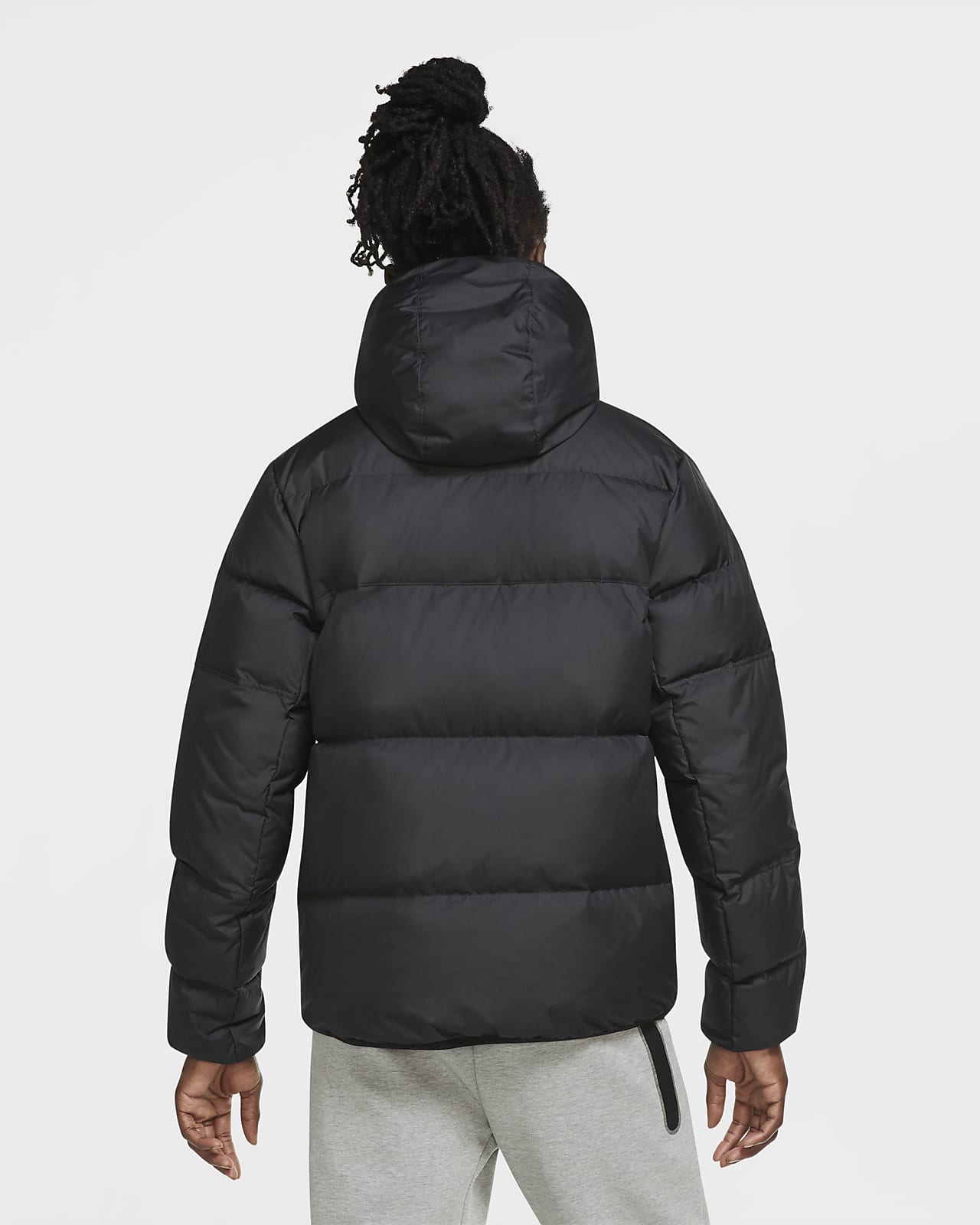 nike nsw down fill hooded parka