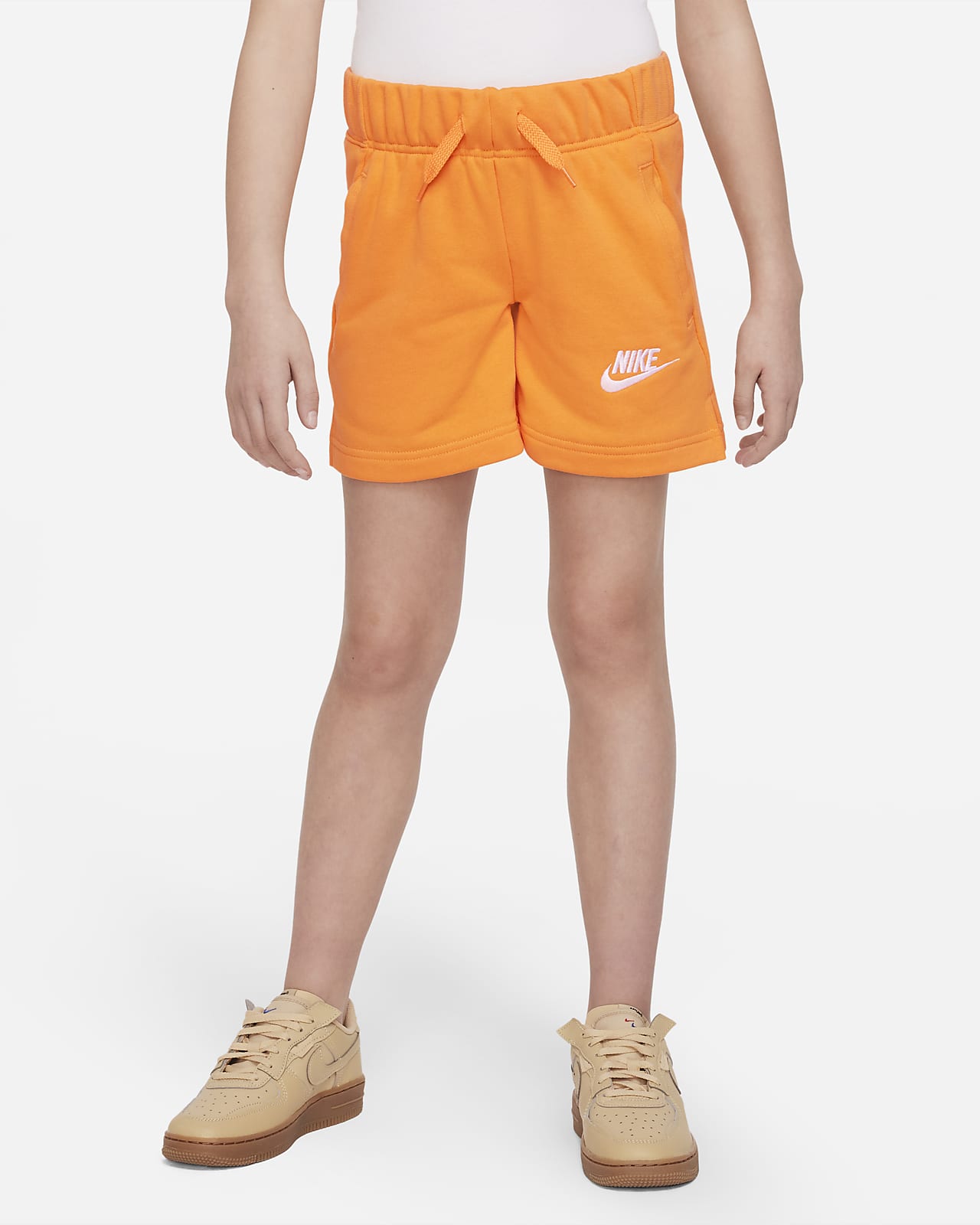 Massakre træ salami Nike Sportswear Club-shorts i french terry til store børn (piger). Nike DK