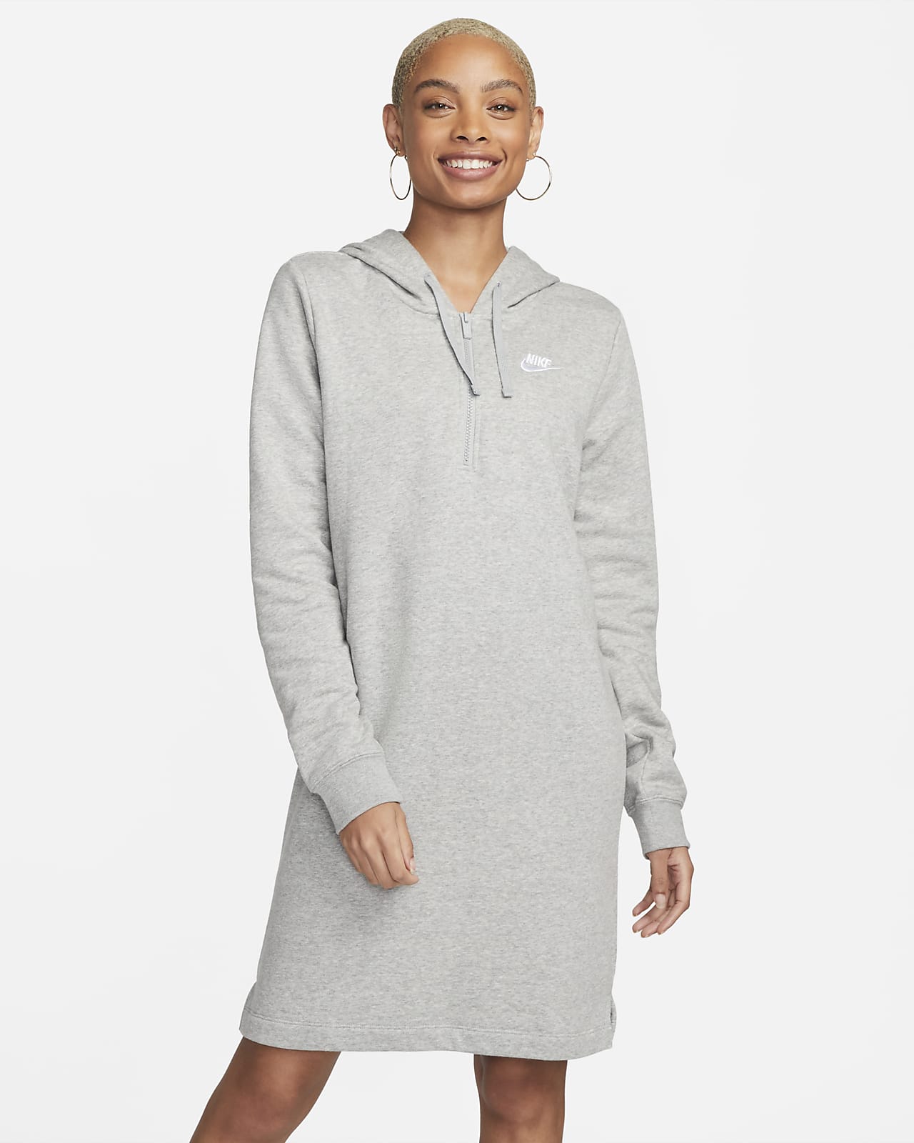 traqueteo Estándar dramático Nike Sportswear Club Fleece Vestido con capucha - Mujer. Nike ES