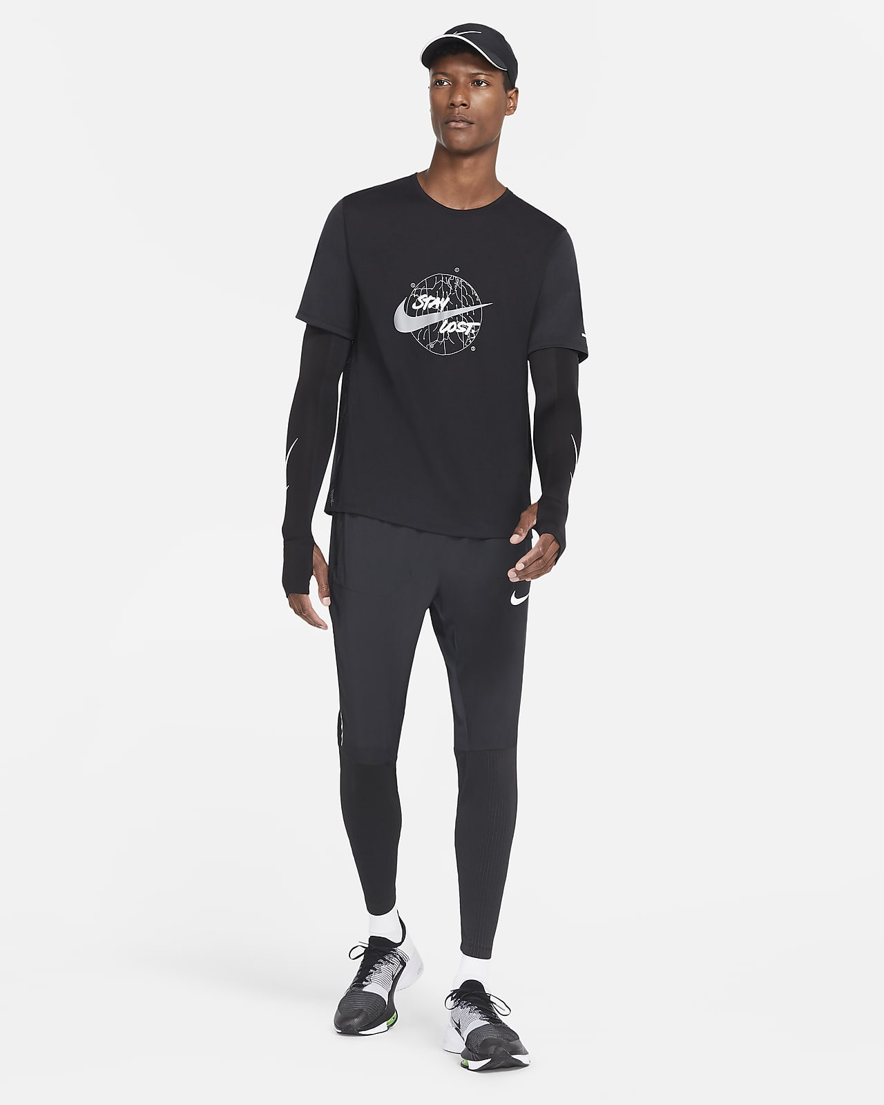nike dri fit wild run shirt