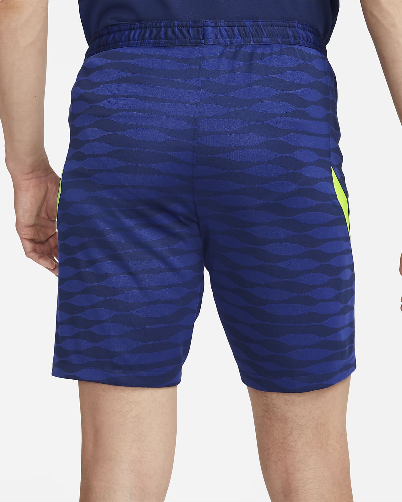 nike blue soccer shorts