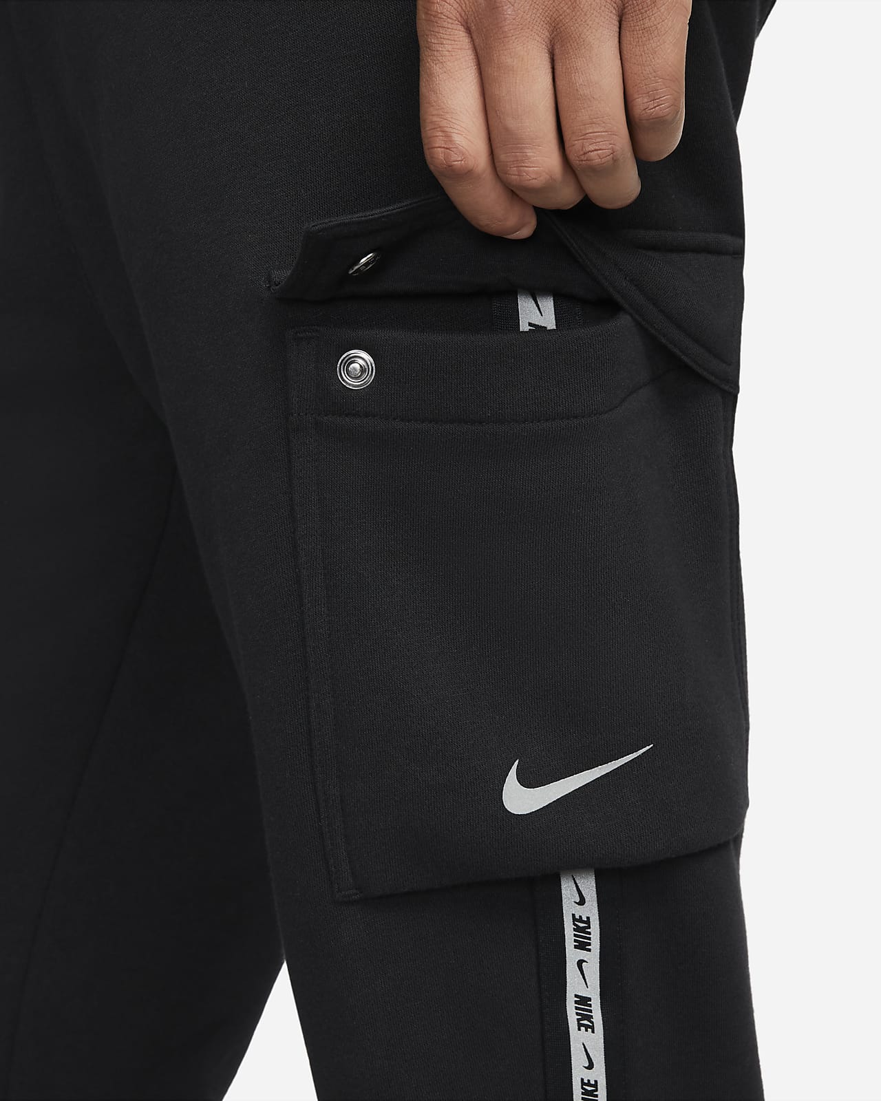 NIke Sportswear Pantalón con bolsillos de tejido Fleece - Hombre. Nike ES