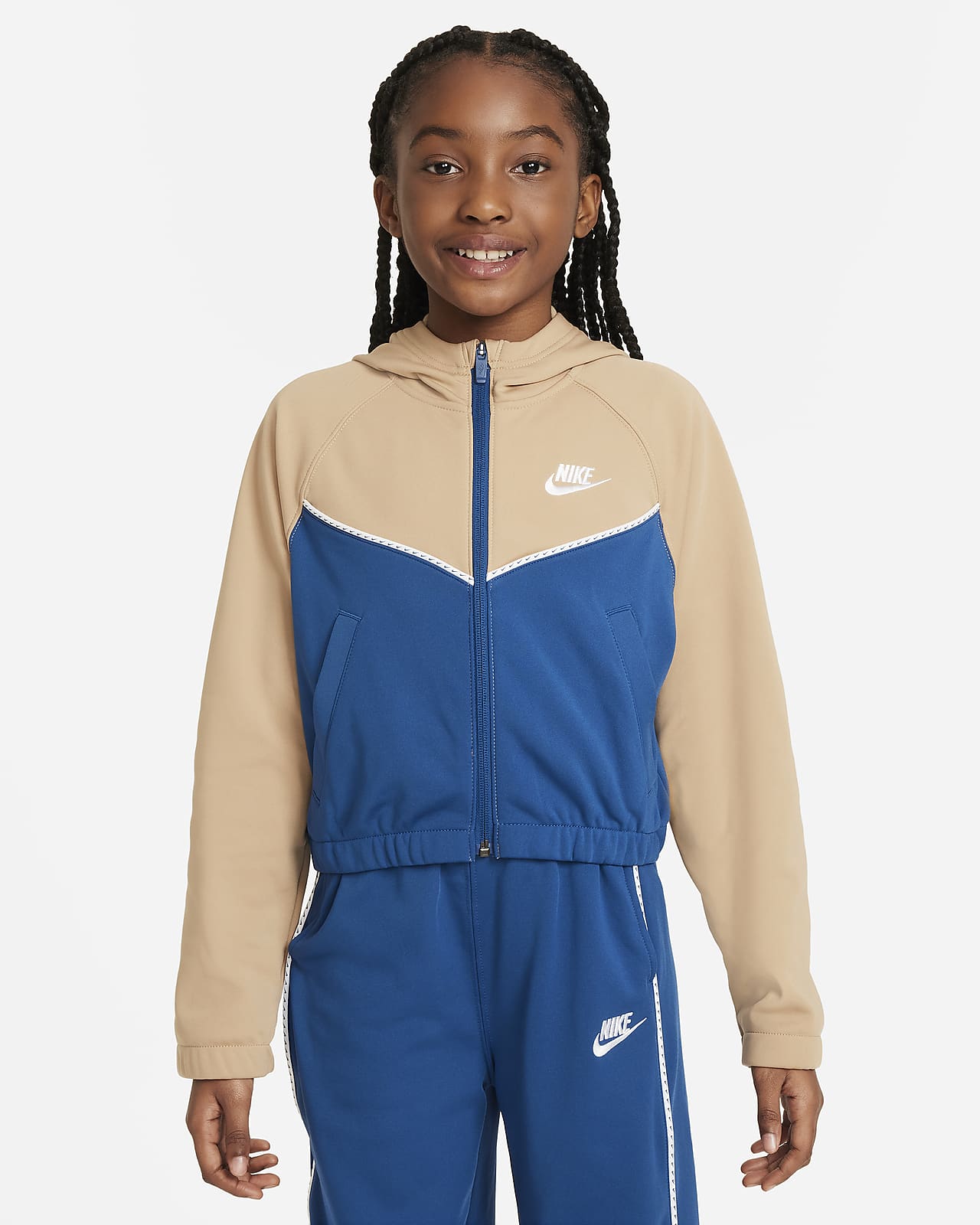 Nike Sportswear Big Kids\' (Girls\') Tracksuit. | Jogginganzüge