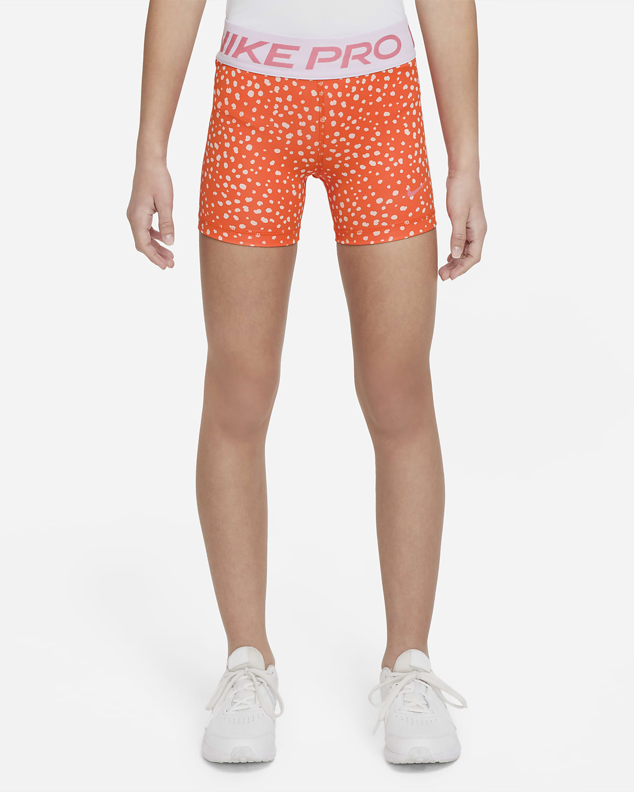 Nike Pro Dri-FIT-shorts (7,6 cm) til større børn (piger)