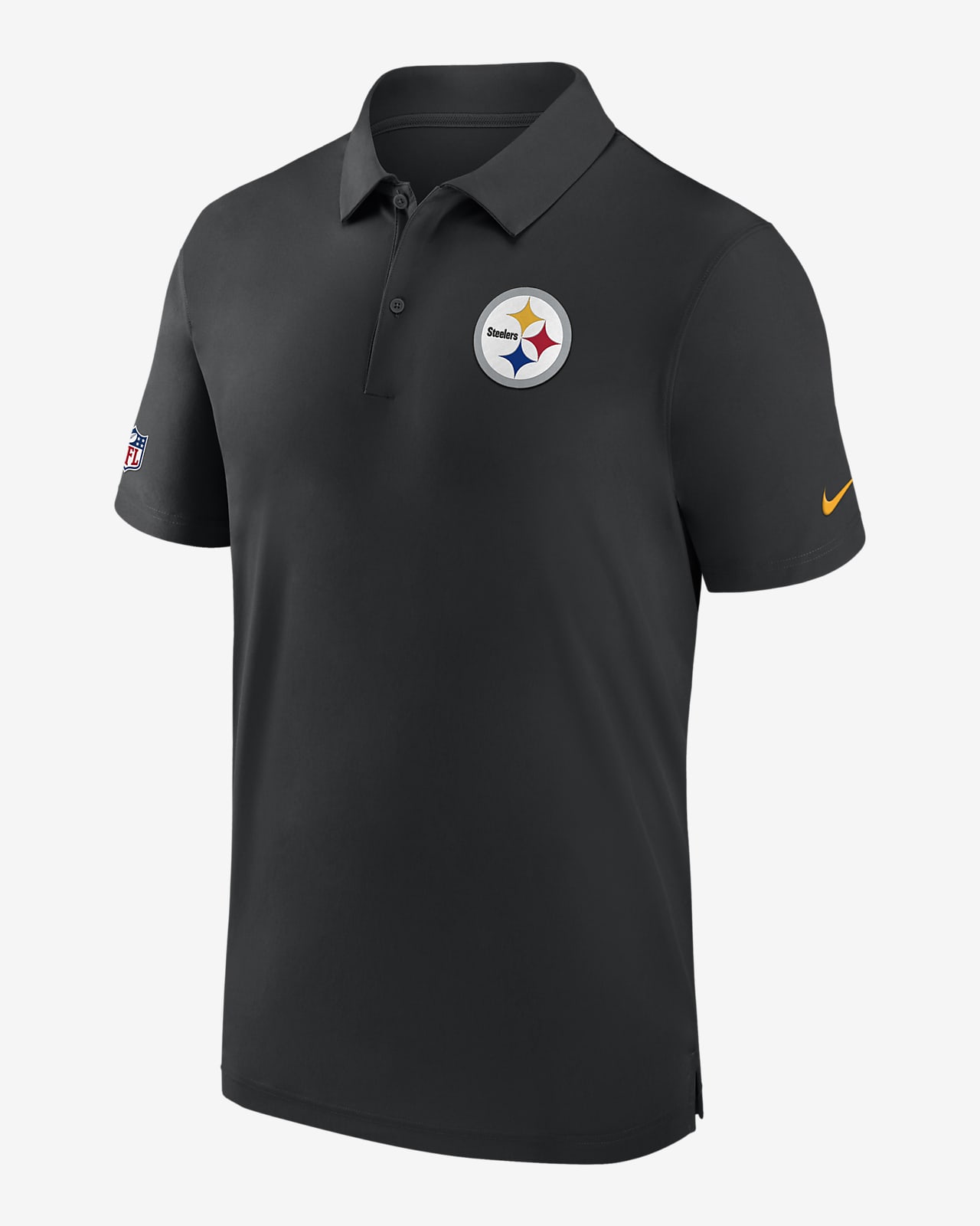Pittsburgh Steelers Sideline Coach Men's Nike Dri-FIT NFL Polo