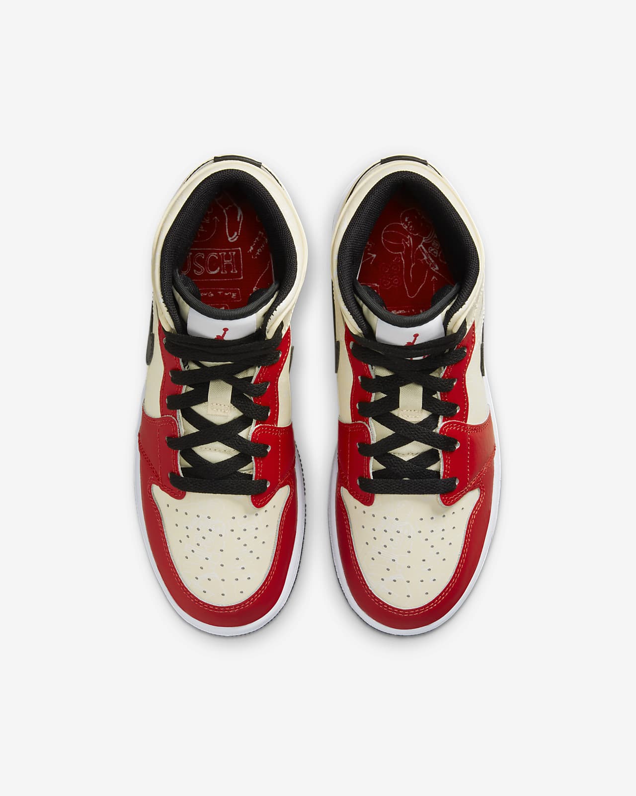 Air Jordan 1 Mid SS Older Kids' Shoes. Nike AT