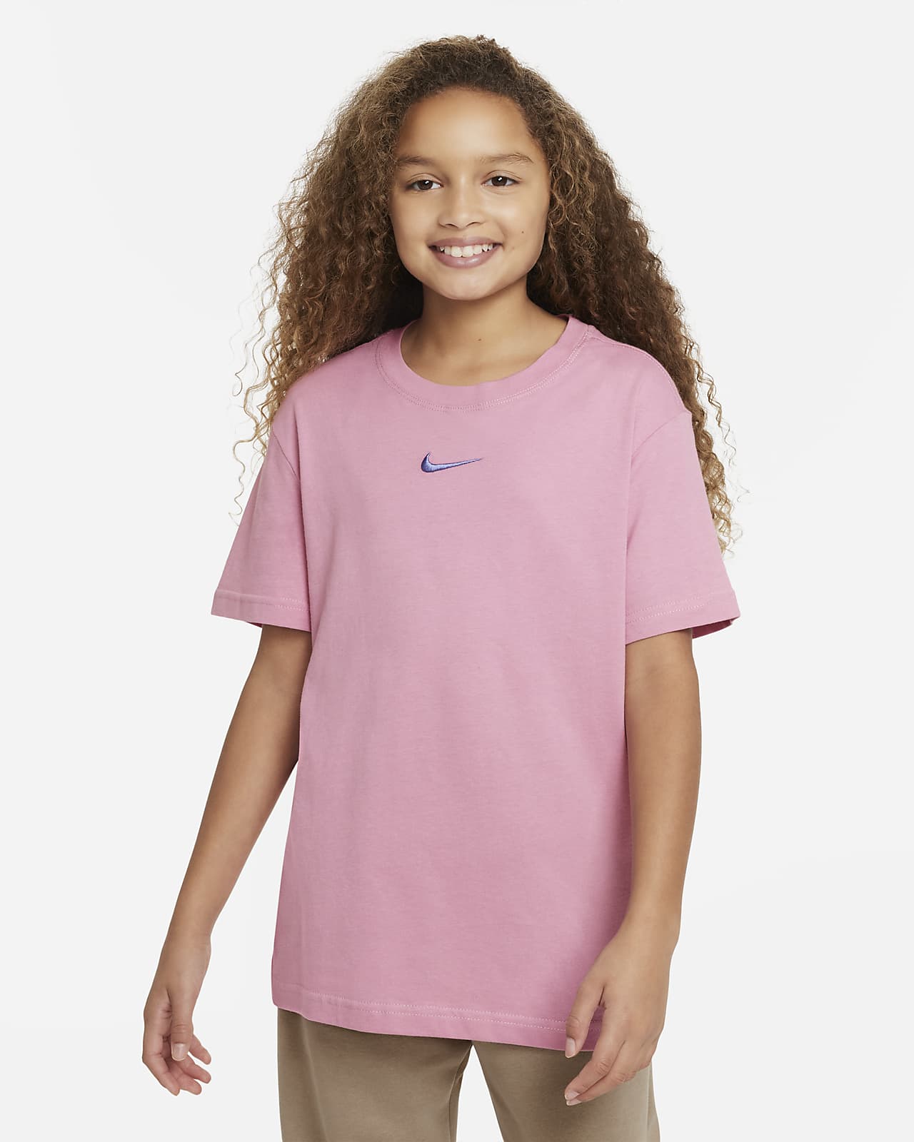 Nike Sportswear Kids' (Girls') T-Shirt. Nike.com