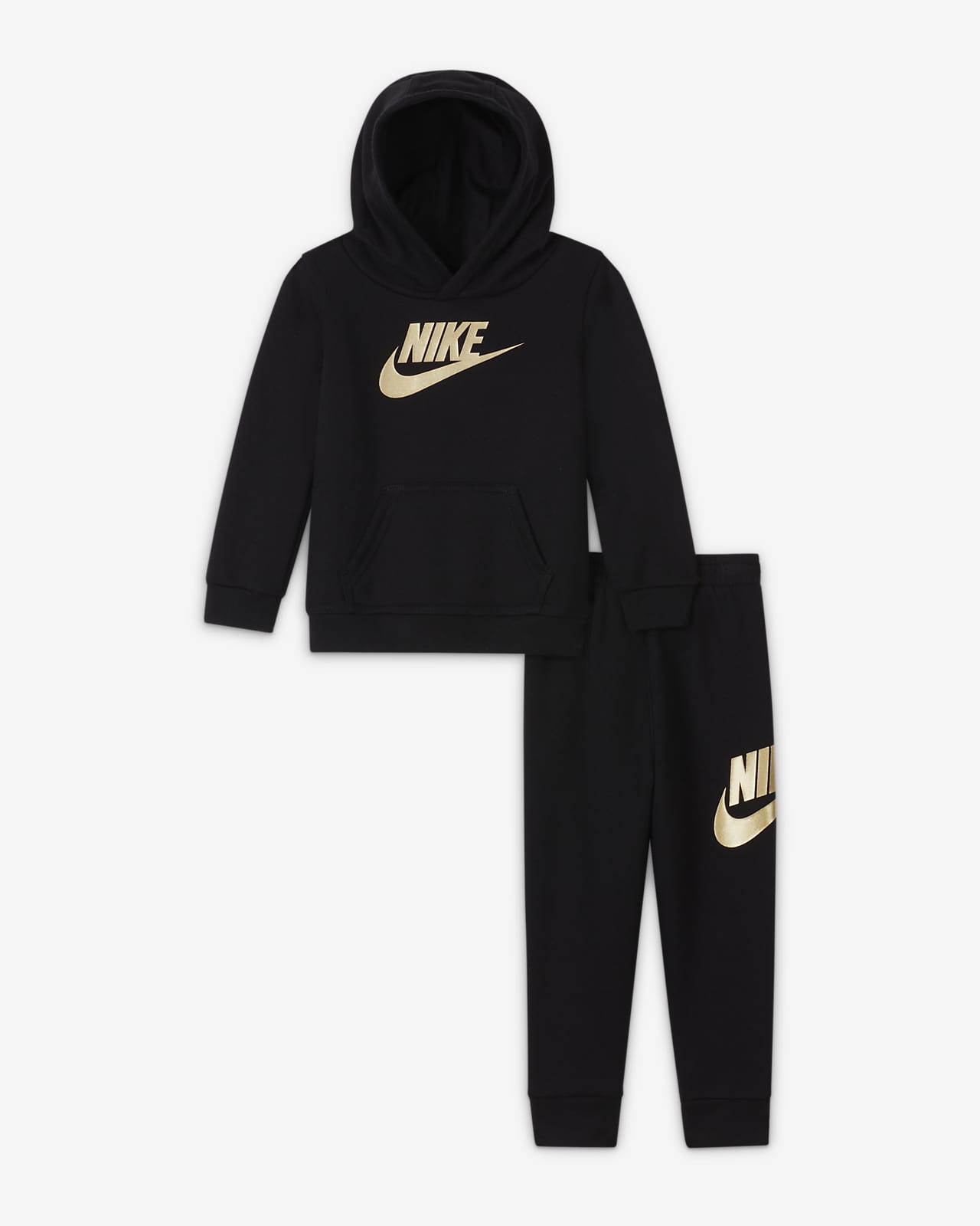 Conjunto de sudadera con capucha y pantalones de entrenamiento Nike Baby  (12-24M). Nike.com
