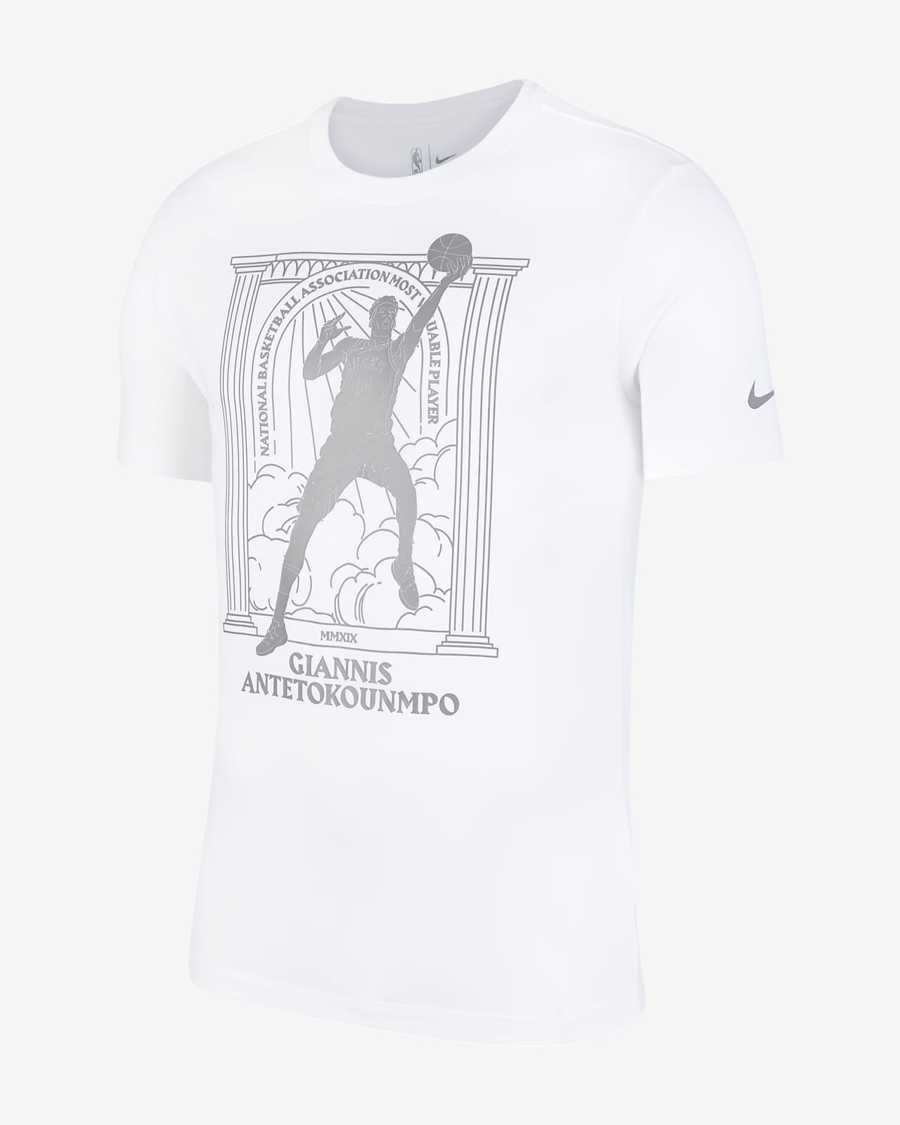 ヤニス アデトクンボ バックス MVP メンズ ナイキ Dri-FIT NBA Tシャツ