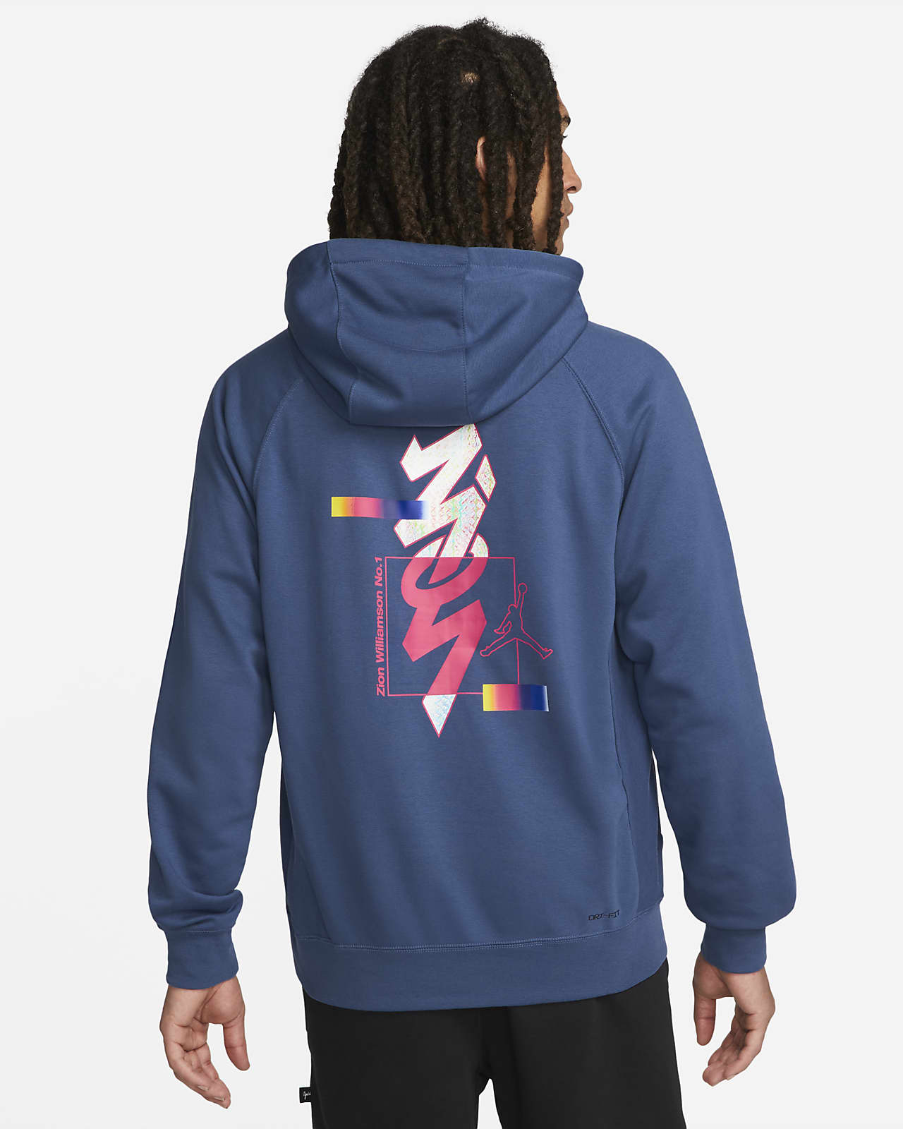 Nike navy polyester terry jacket Outlet