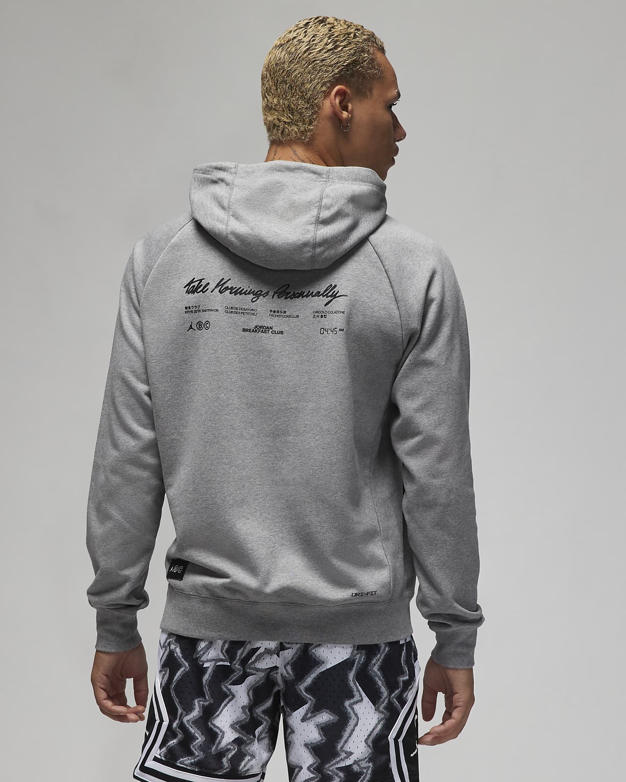 Jordan DriFIT Sport BC Men's Graphic Fleece Pullover Hoodie. Nike SI