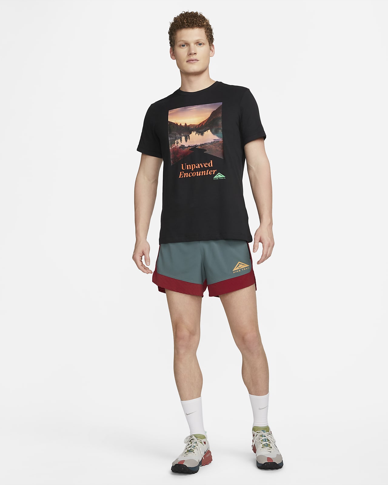 Nike Dri-FIT Trail Midlayer Half Zip Shirt Homme