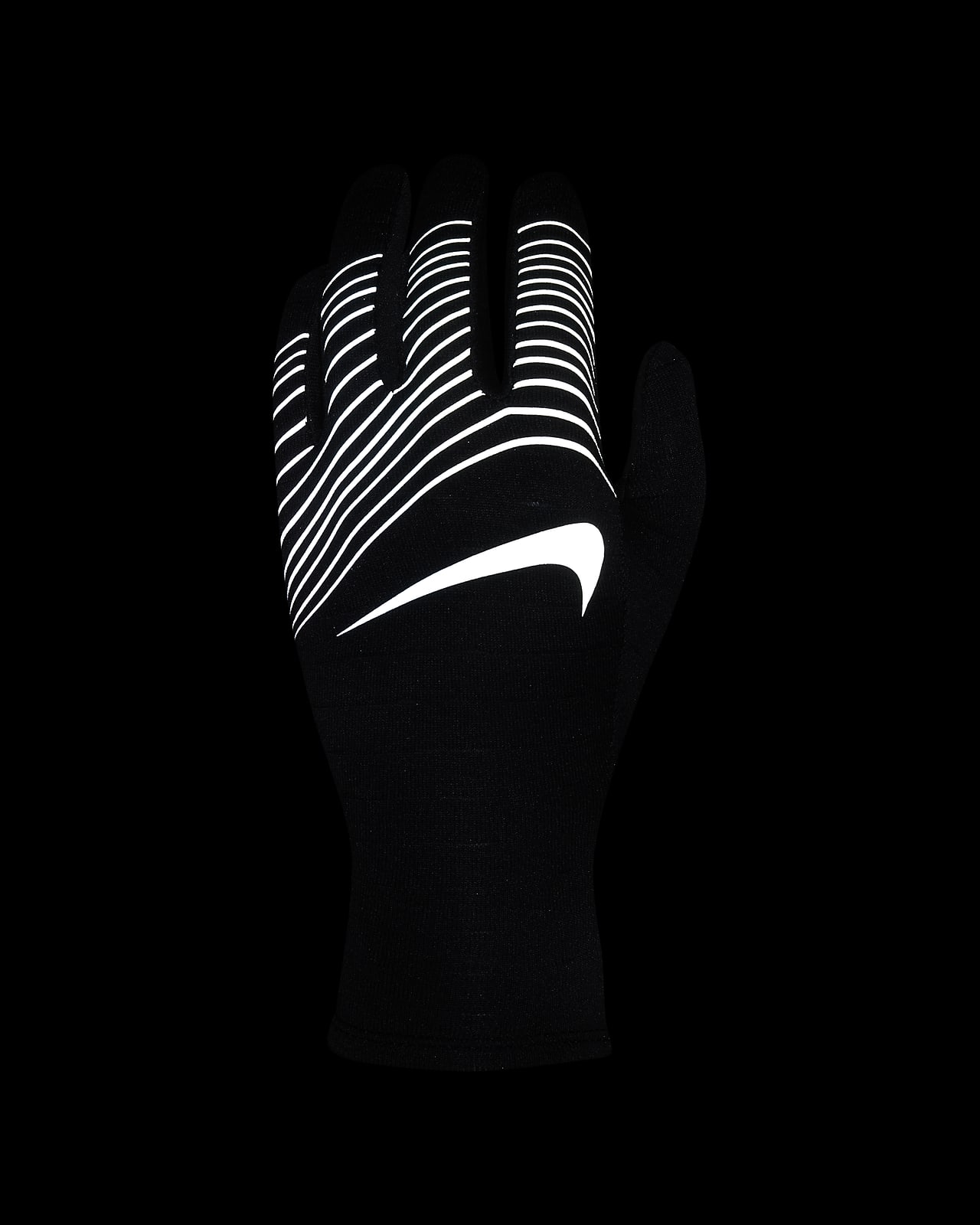 Gants de running light noir femme - Nike