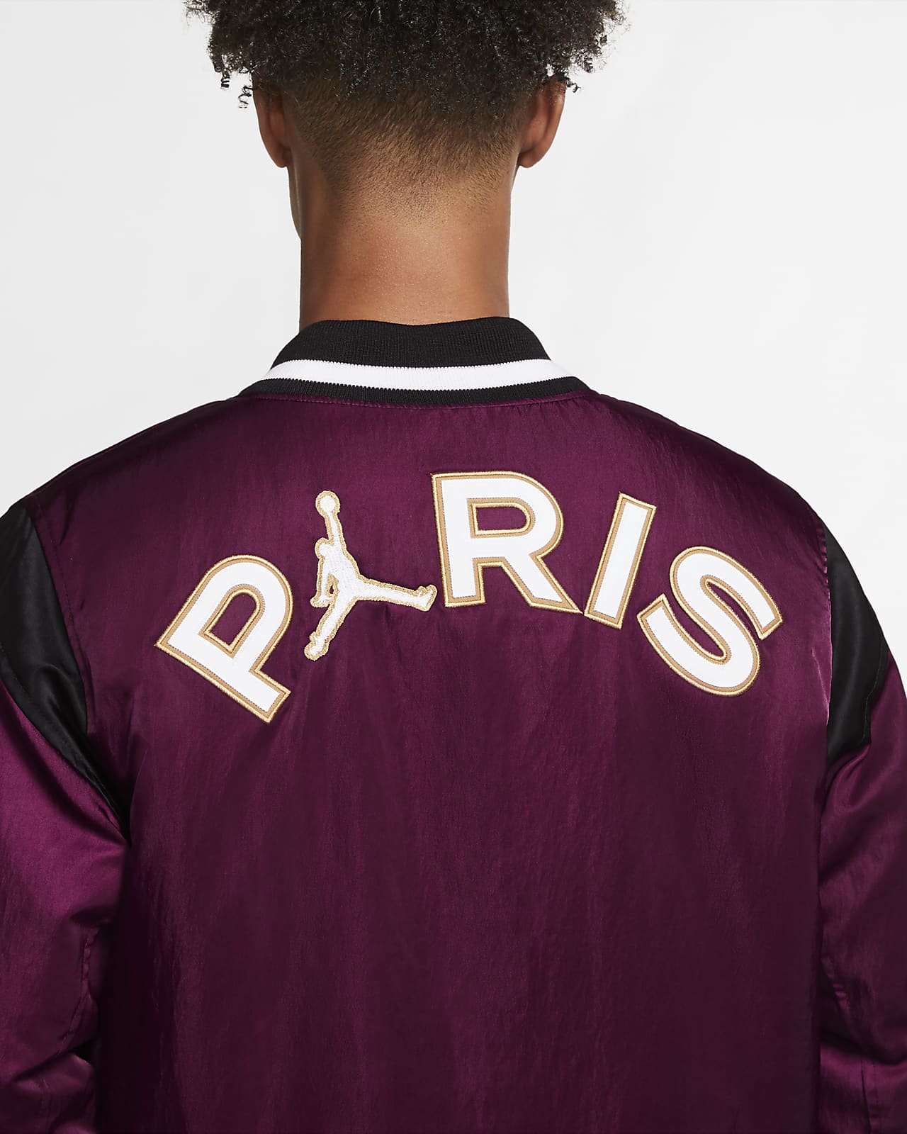 nike psg varsity jacket