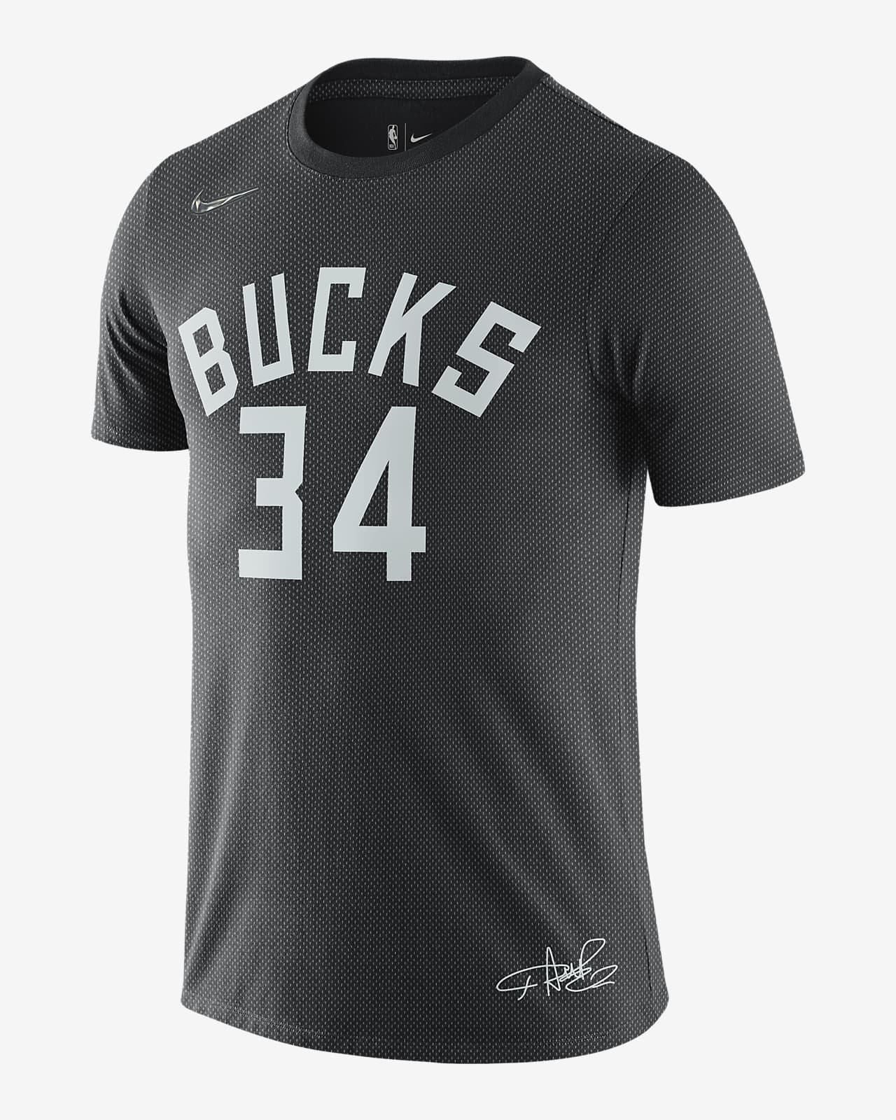 Playera Nike NBA para hombre Giannis Antetokounmpo Bucks. Nike MX