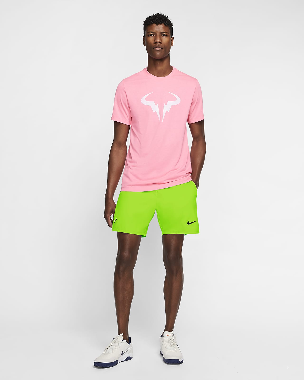 nike pink tennis shorts
