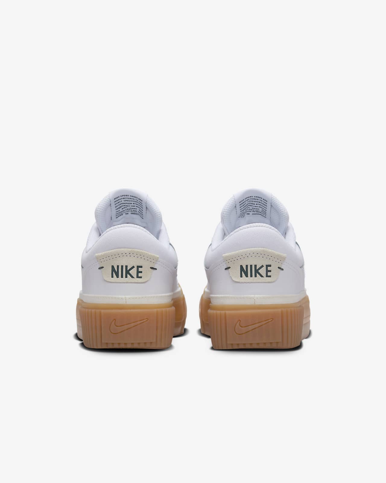 nike court gum sole