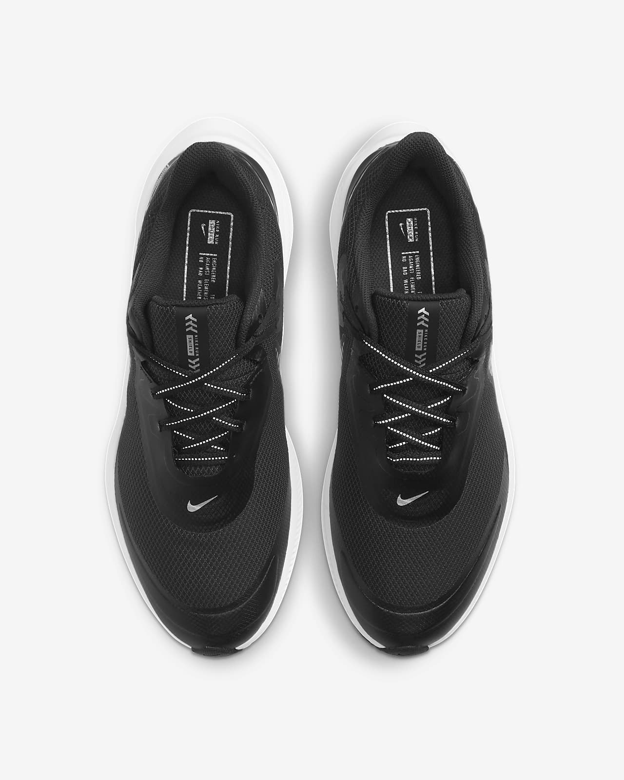 nike quest women's running shoes black