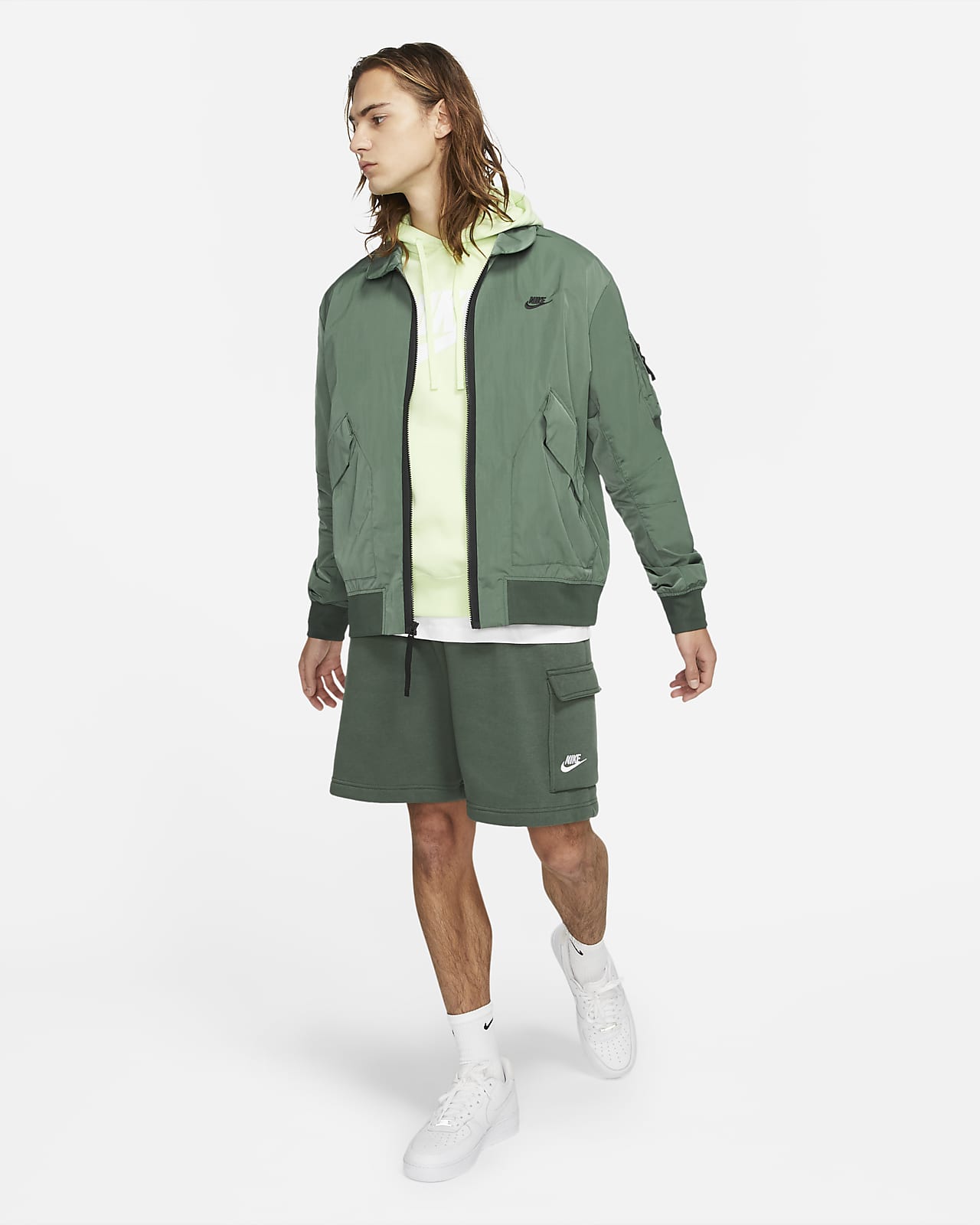 nike sportswear bomber jacket