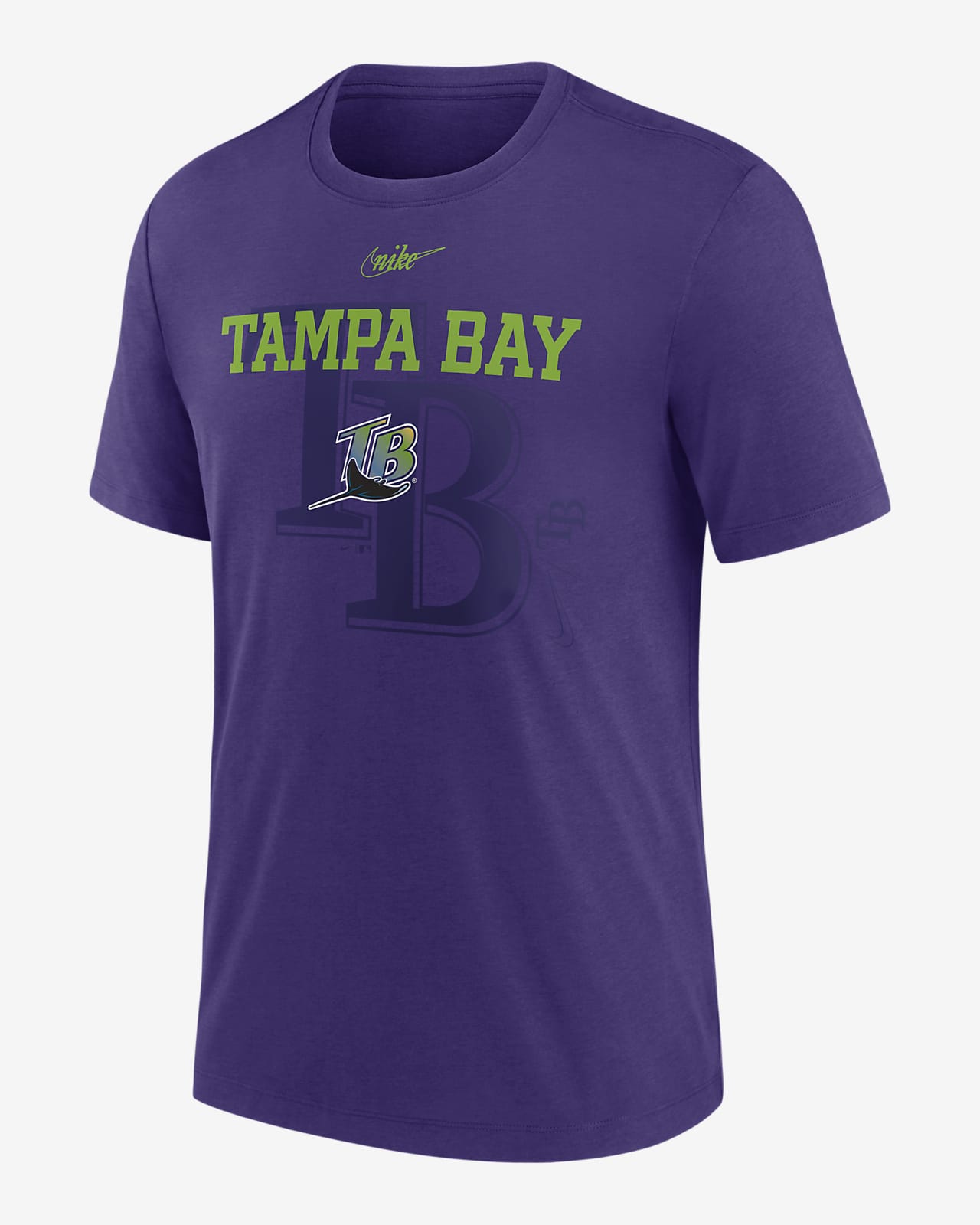 Nike Rewind Retro (MLB Tampa Bay Rays) Men's T-Shirt.