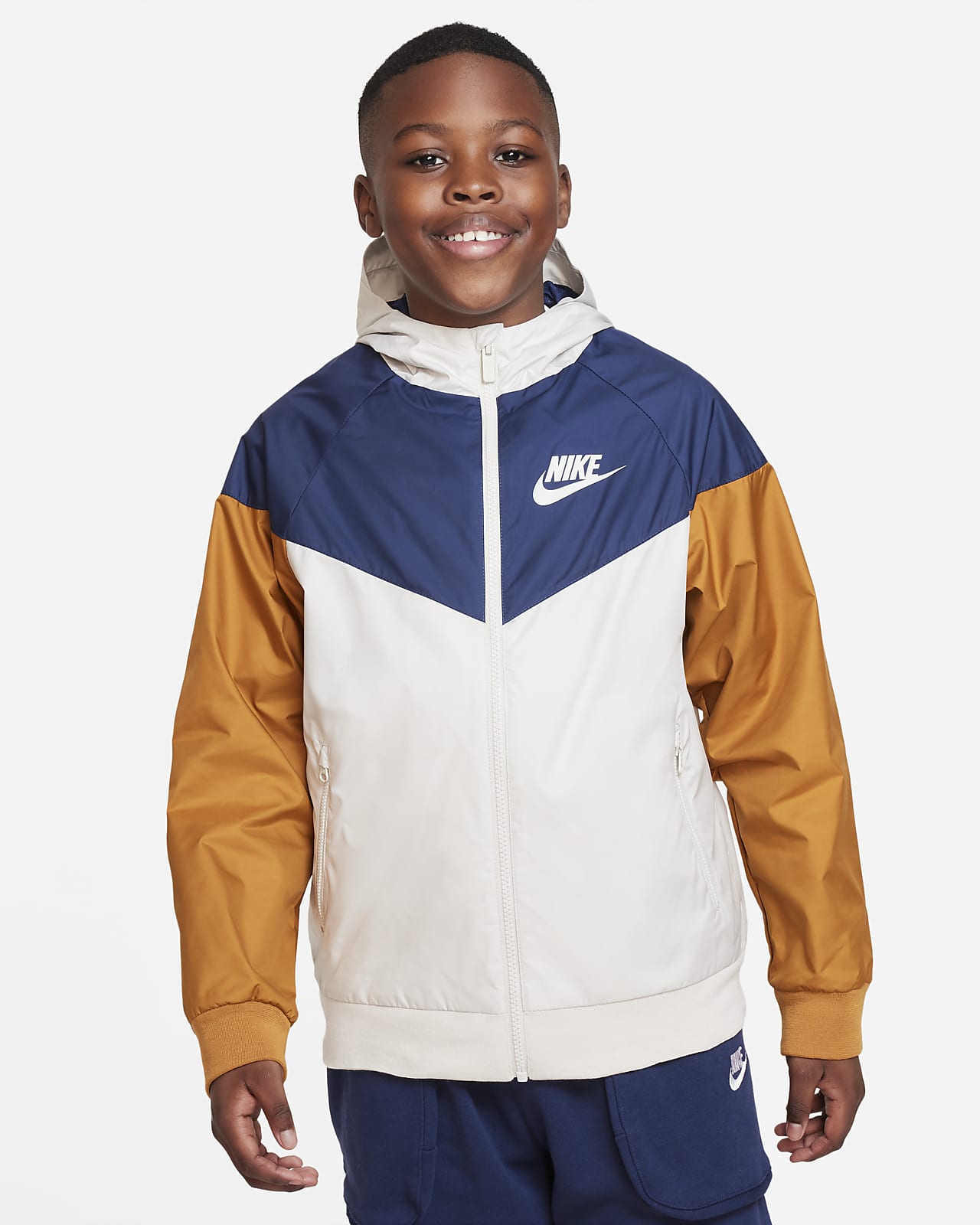 Nike Sportswear Windrunner Big Kids' (Boys') (Extended Size).
