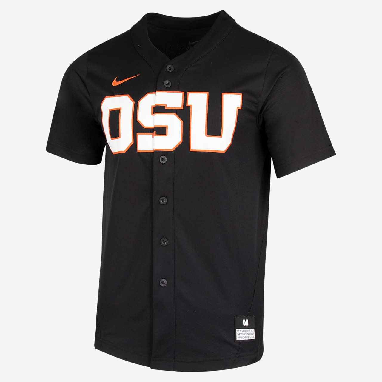 Camiseta de béisbol de botón completo para hombre College Dri-FIT Vapor  Elite (Oregon State). Nike.com