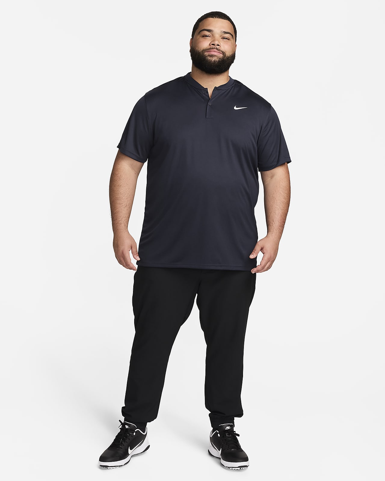  Nike Team Mens Short Sleeve Dri-Fit Polo, Anthracite/black,  Small : Clothing, Shoes & Jewelry
