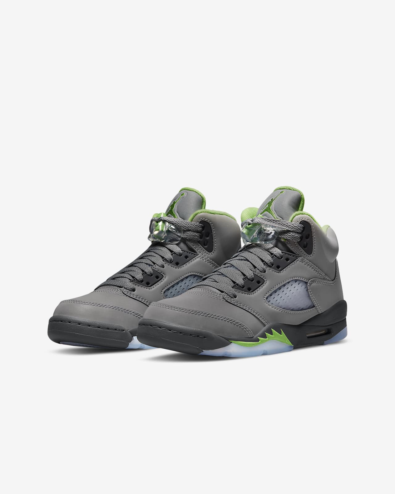 gray air jordan 5