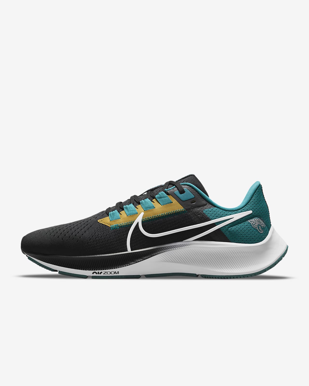 Nike Air Zoom Pegasus 38 (NFL Jacksonville Jaguars) Men's Running Shoe