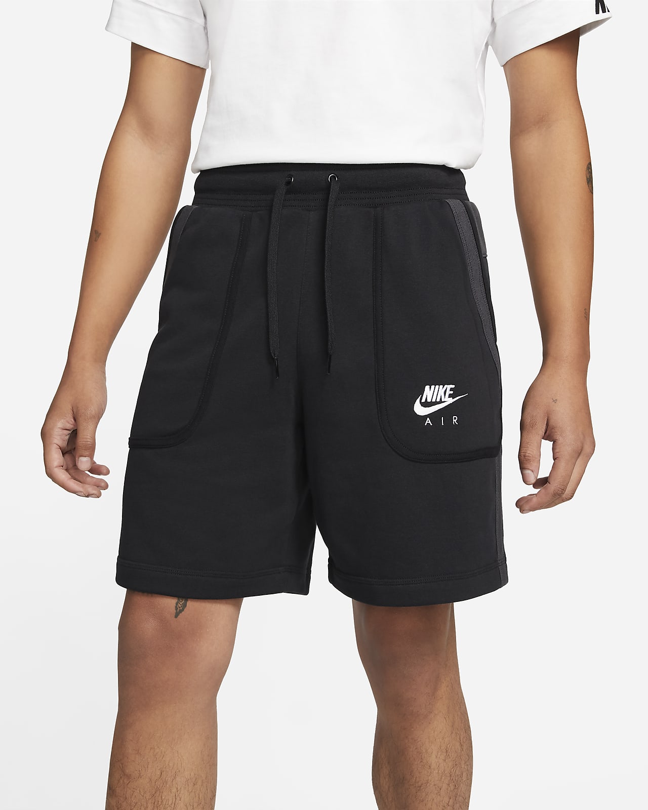 nike men's sportswear french terry wash shorts