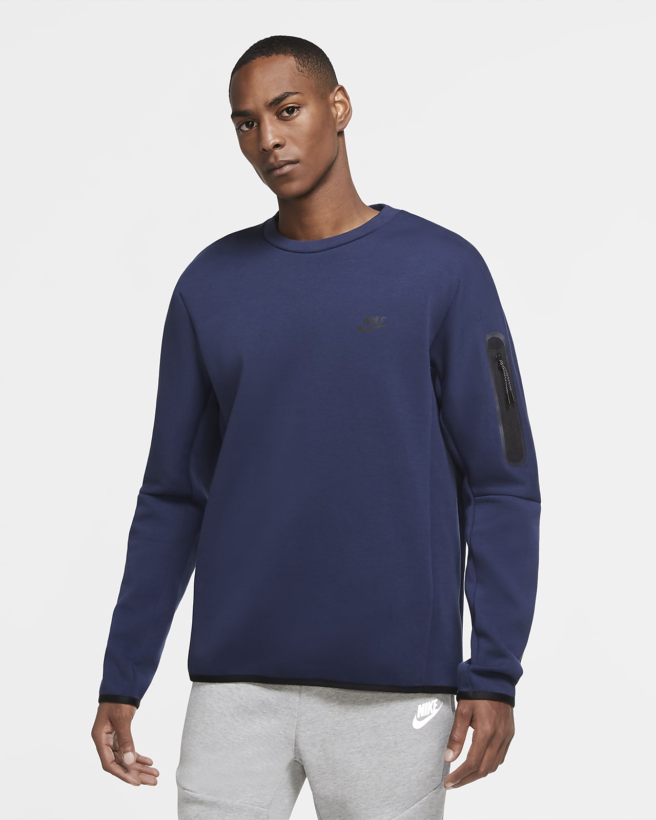 nike tech fleece crew